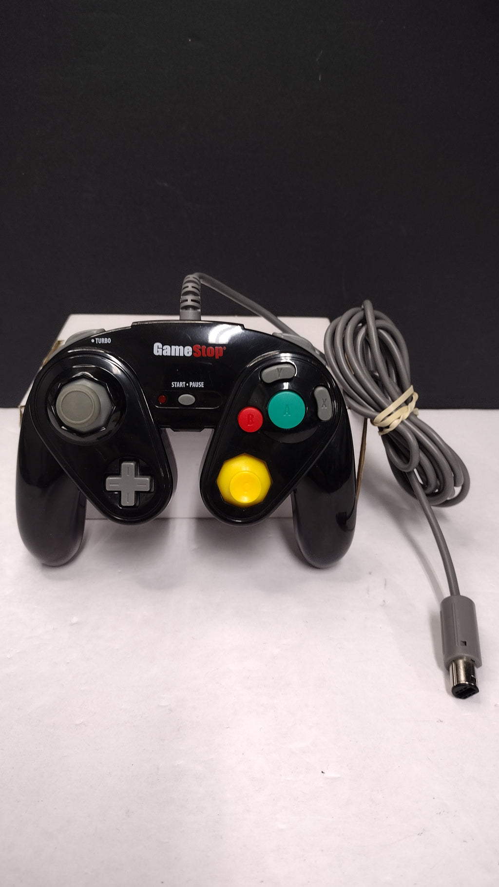 GameStop BB-111 G3 Black Wired Controller GameCube Nintendo Wii Tested