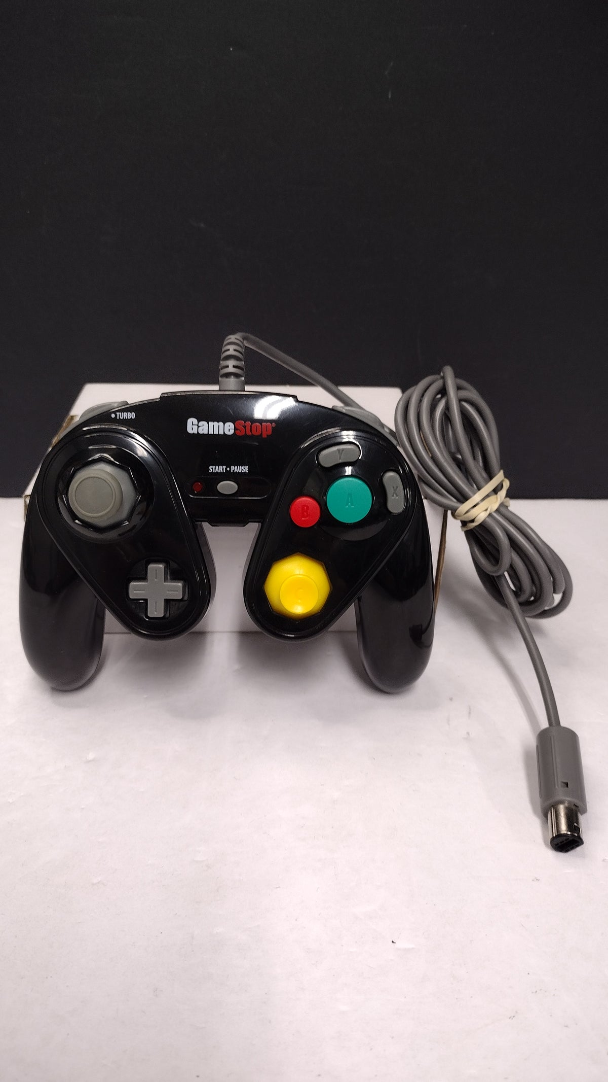 GameStop BB-111 G3 Black Wired Controller GameCube Nintendo Wii Tested