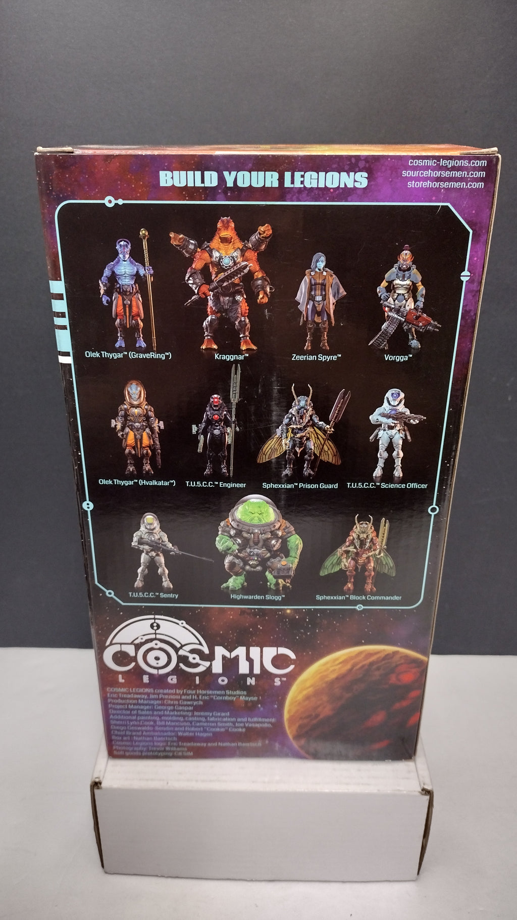 Four Horsemen Cosmic Legions T.U.5.C.C. Science Officer Action Figure (Sealed in Box)