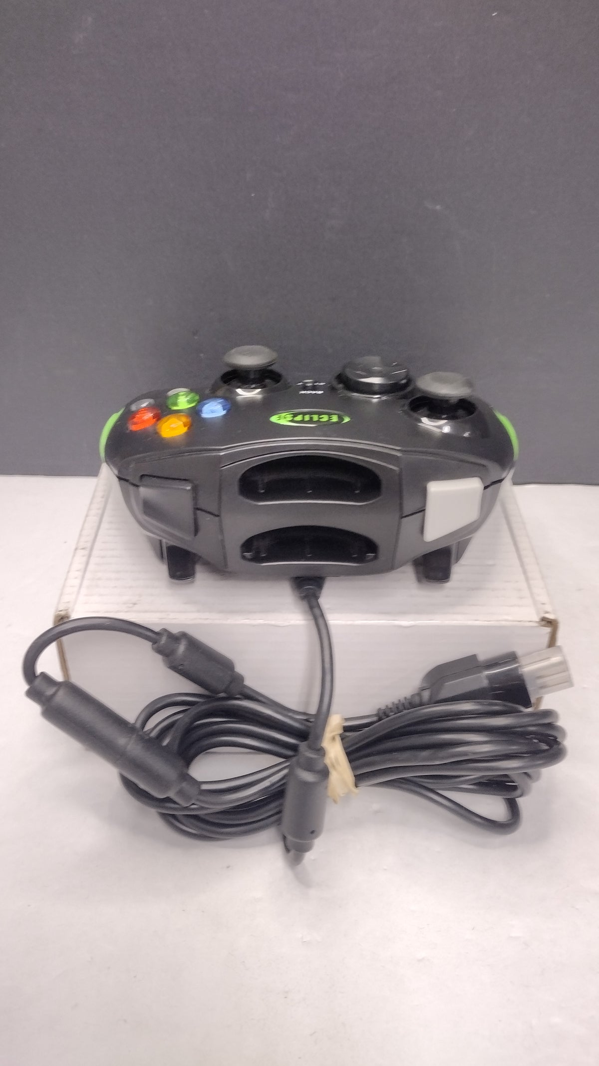 Eclipse Xbox Wired Controller Green Black Original Xbox PL-2023 Tested