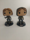 Funko Pop Star Wars Rogue One Jyn Erso #138 and #150 Lot