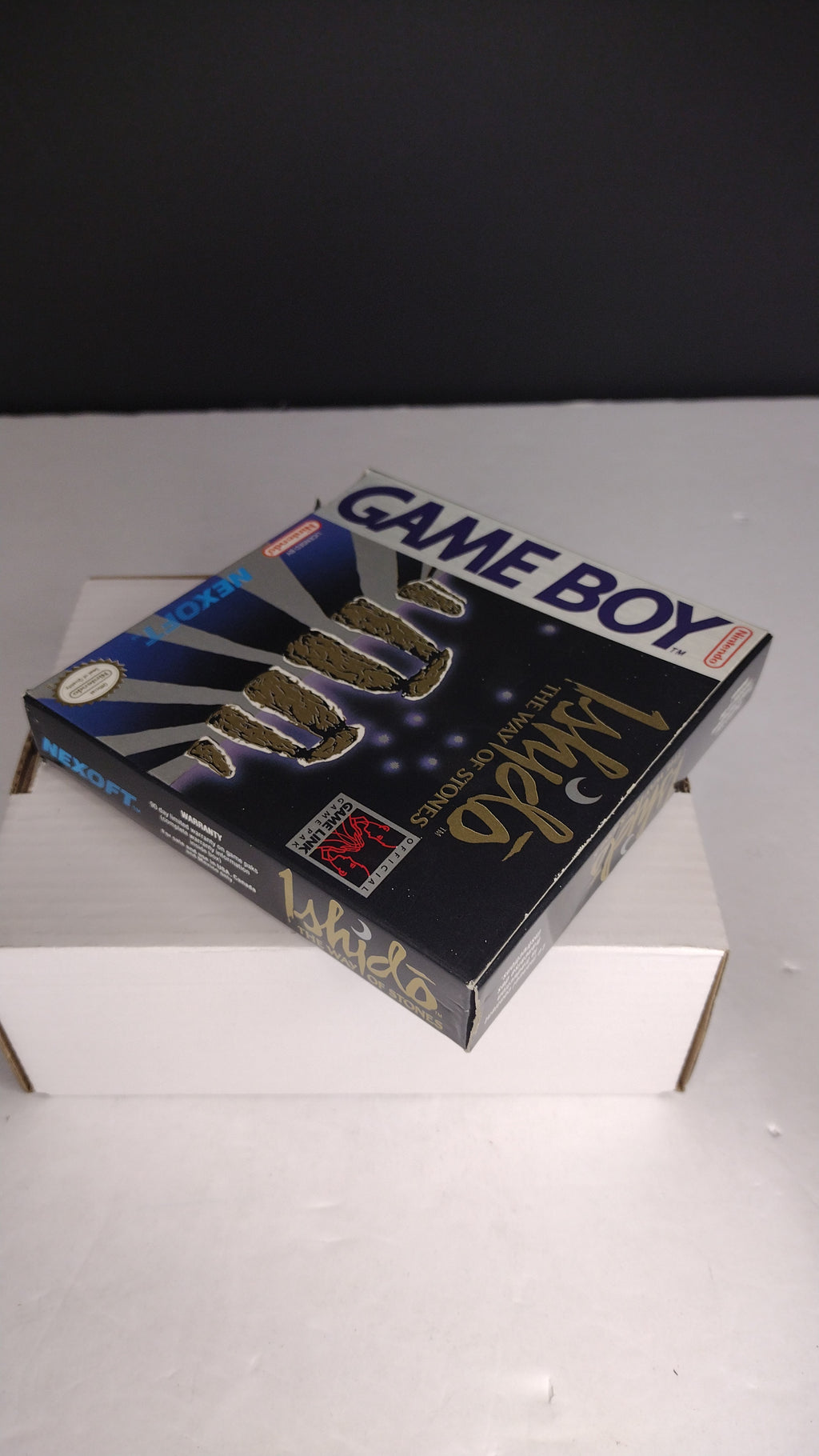 Ishido: The Way of Stones: Gameboy Authentic Box & Manual ONLY