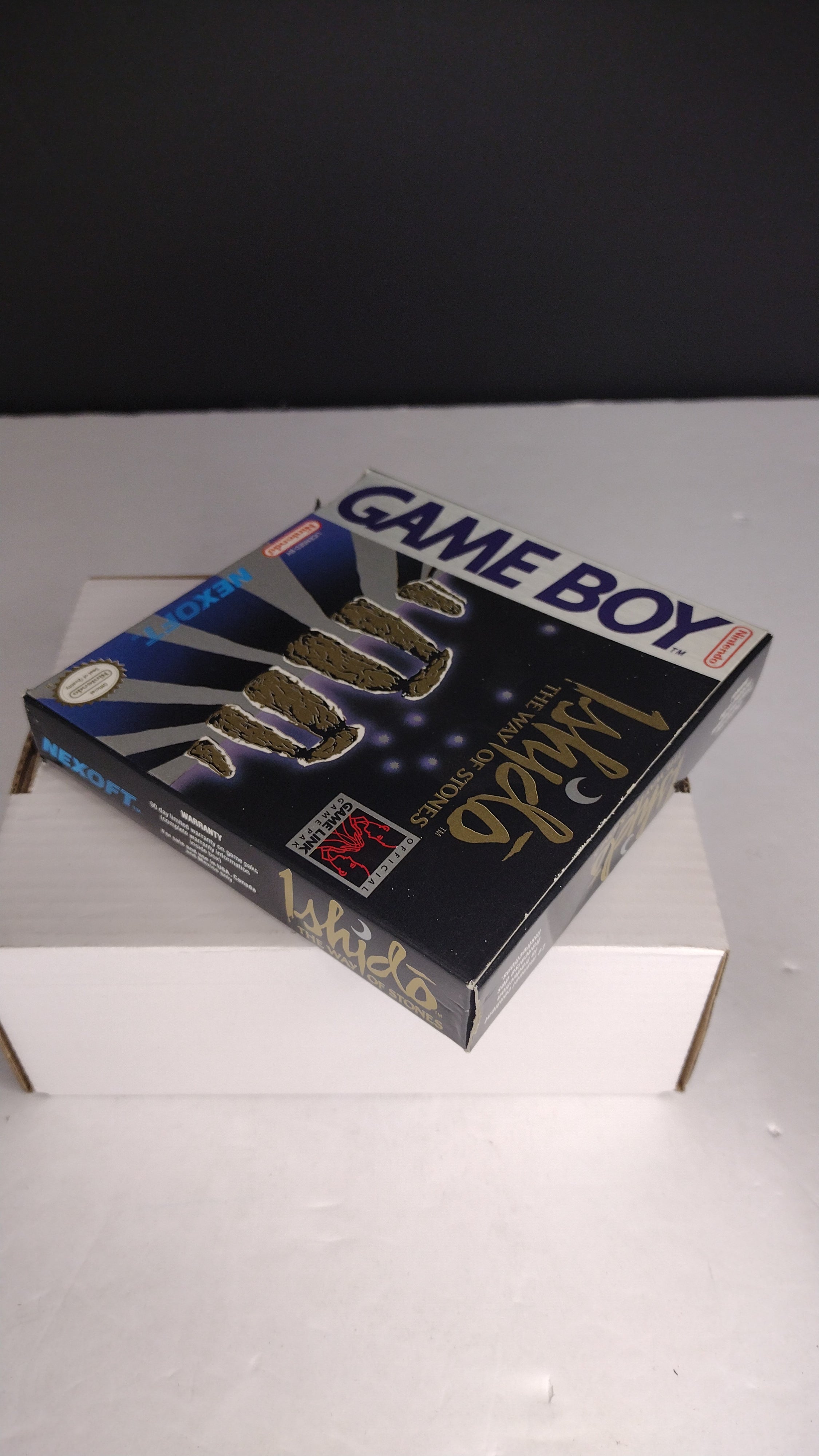 Ishido: The Way of Stones: Gameboy Authentic Box & Manual ONLY