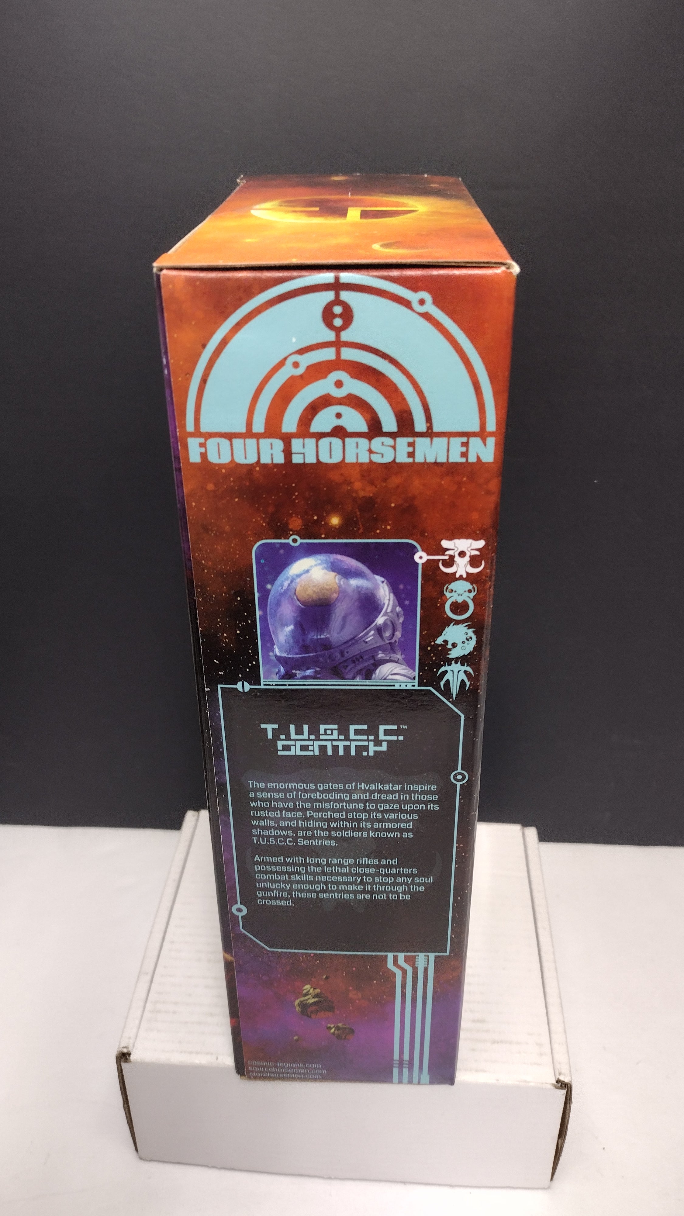 Four Horsemen Cosmic Legions T.U.5.C.C. Sentry Action Figure (Sealed in Box)