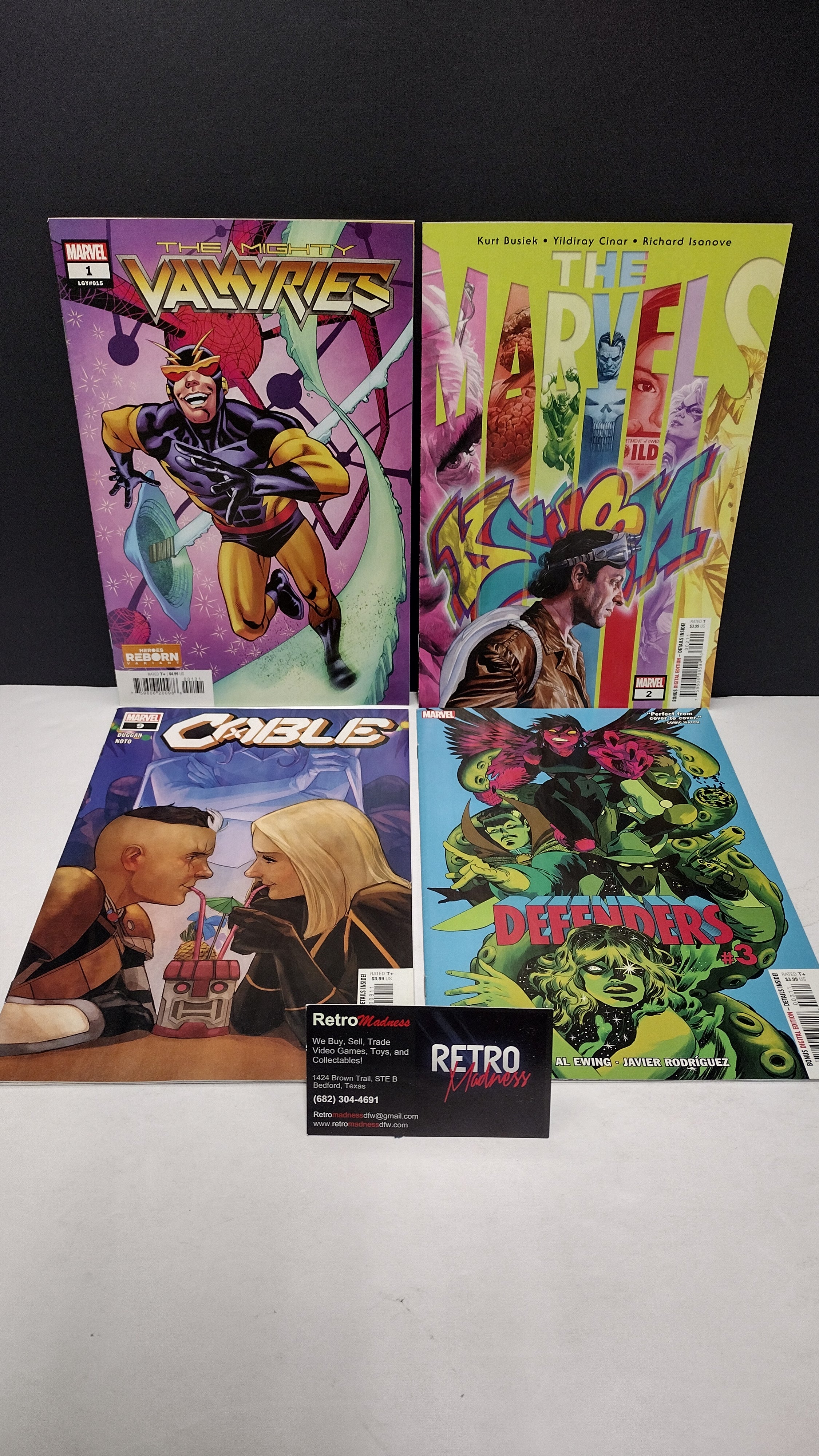 Marvel Comics Modern Era Lot – 4 Book Set - Lot J2 (Brand New / Unread)