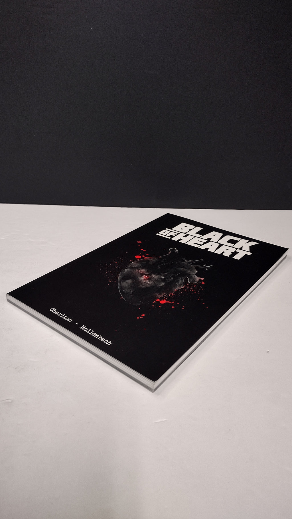 (MATURE) Black of Heart by Charlton Hollenbach – New Paperback