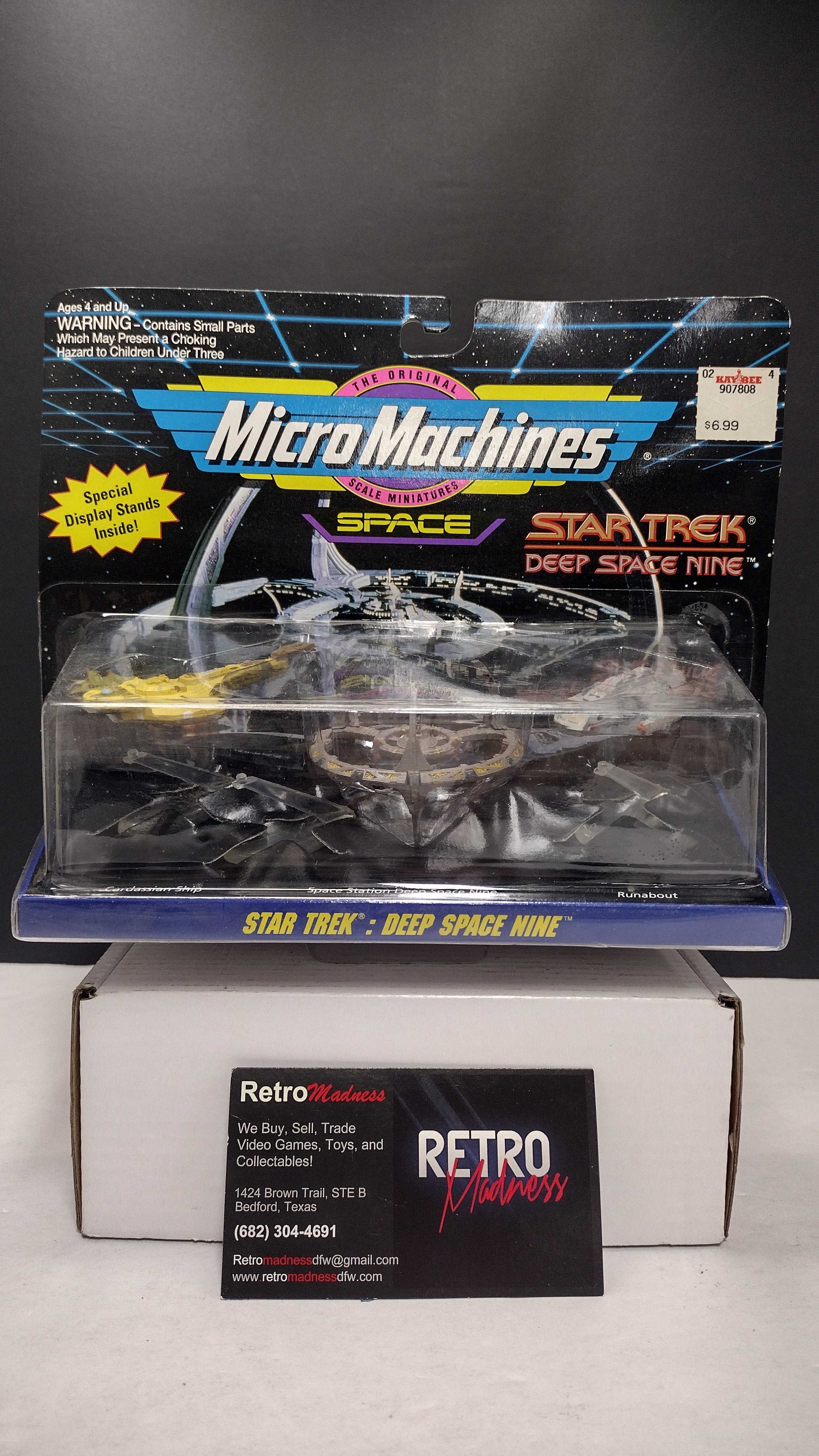1993 Micro Machines Star Trek DS9 Collection #5 NIB (Kay-Bee Price Sticker)