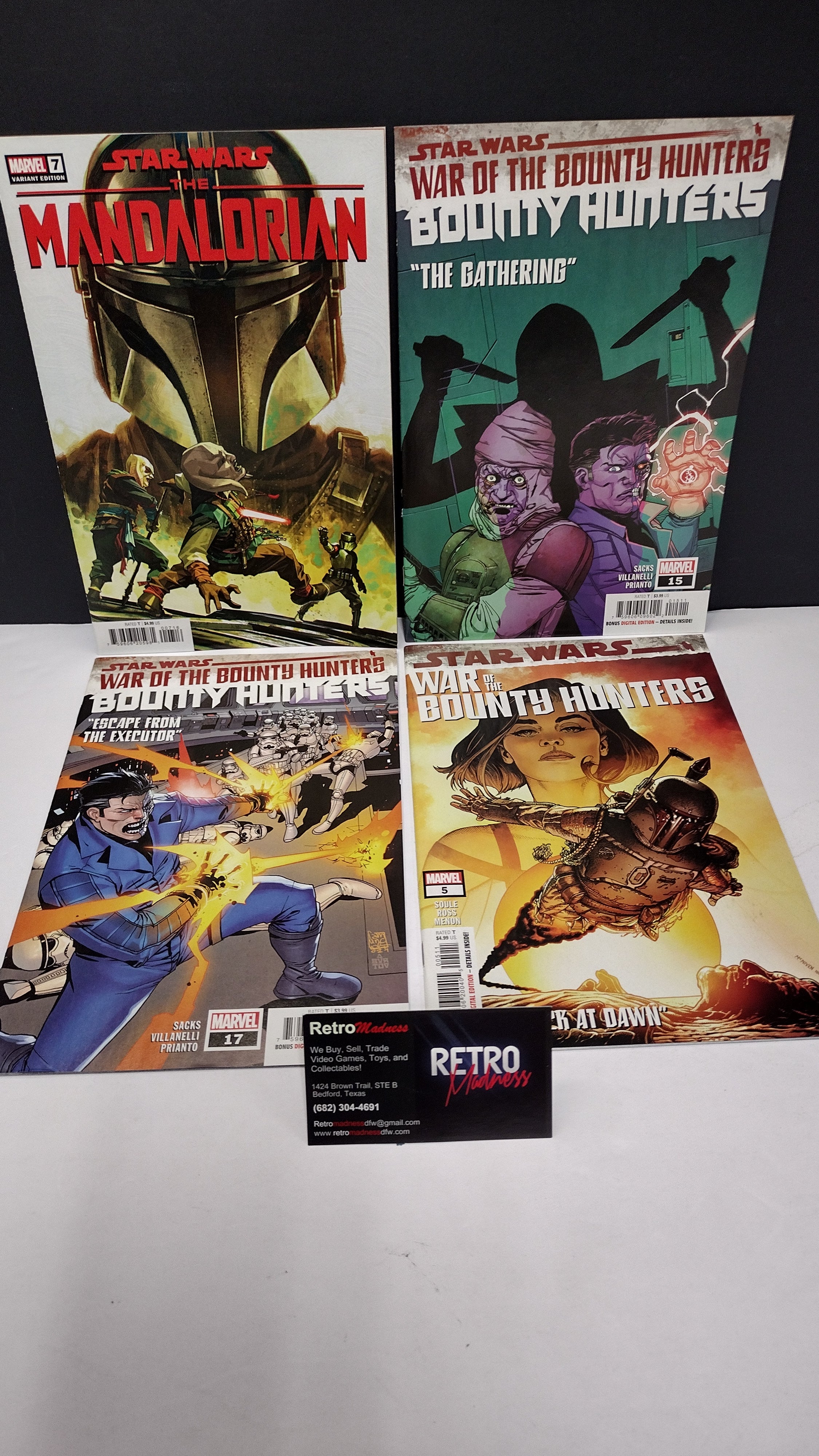 Star Wars Modern Era Lot – 4 Book Set - Lot O (Brand New / Unread)