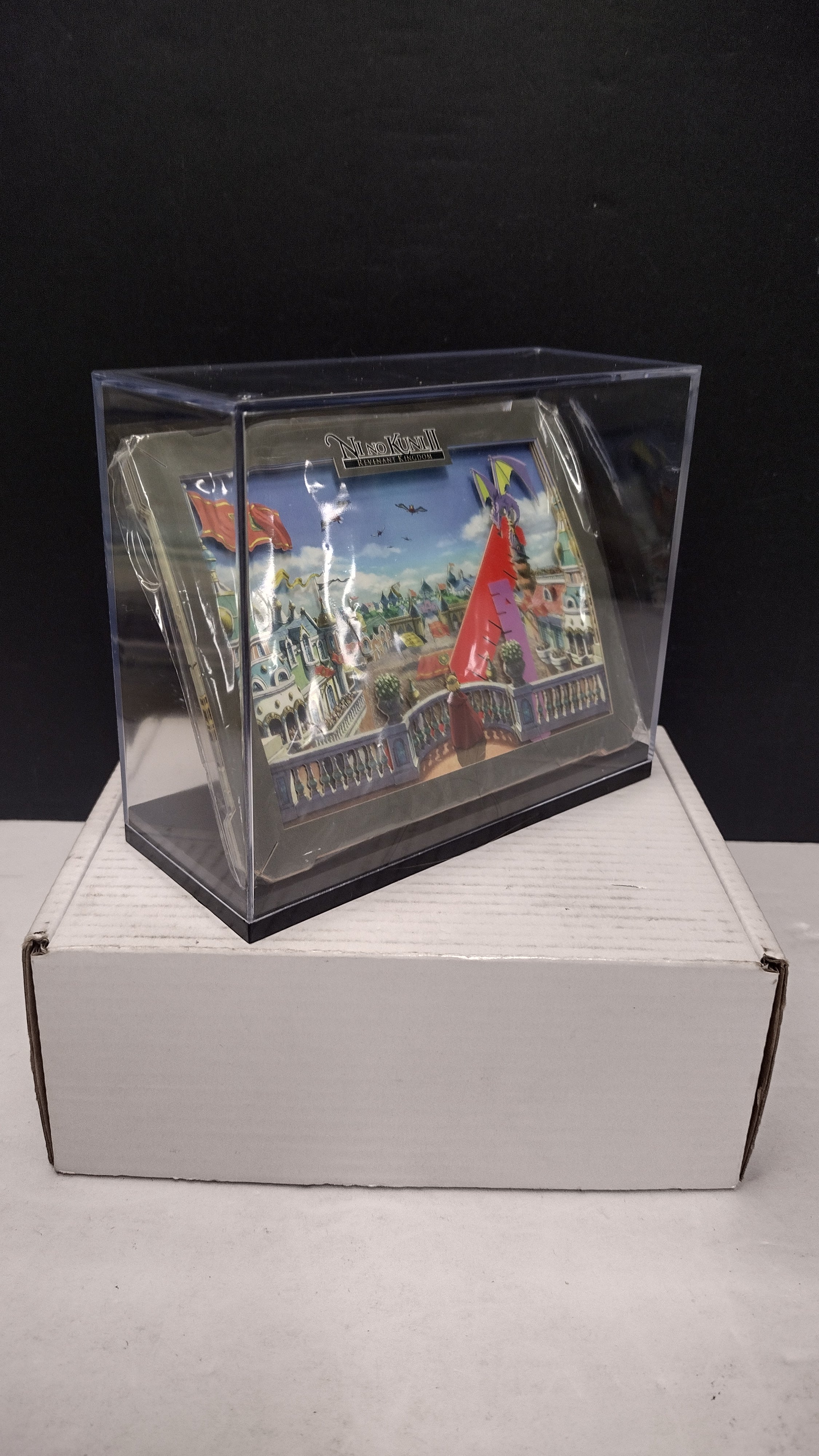 Ni No Kuni II: Revenant Kingdom 3D Papercraft Display Set (Bandai Namco / Level-5 - New Unused in Box / Complete)