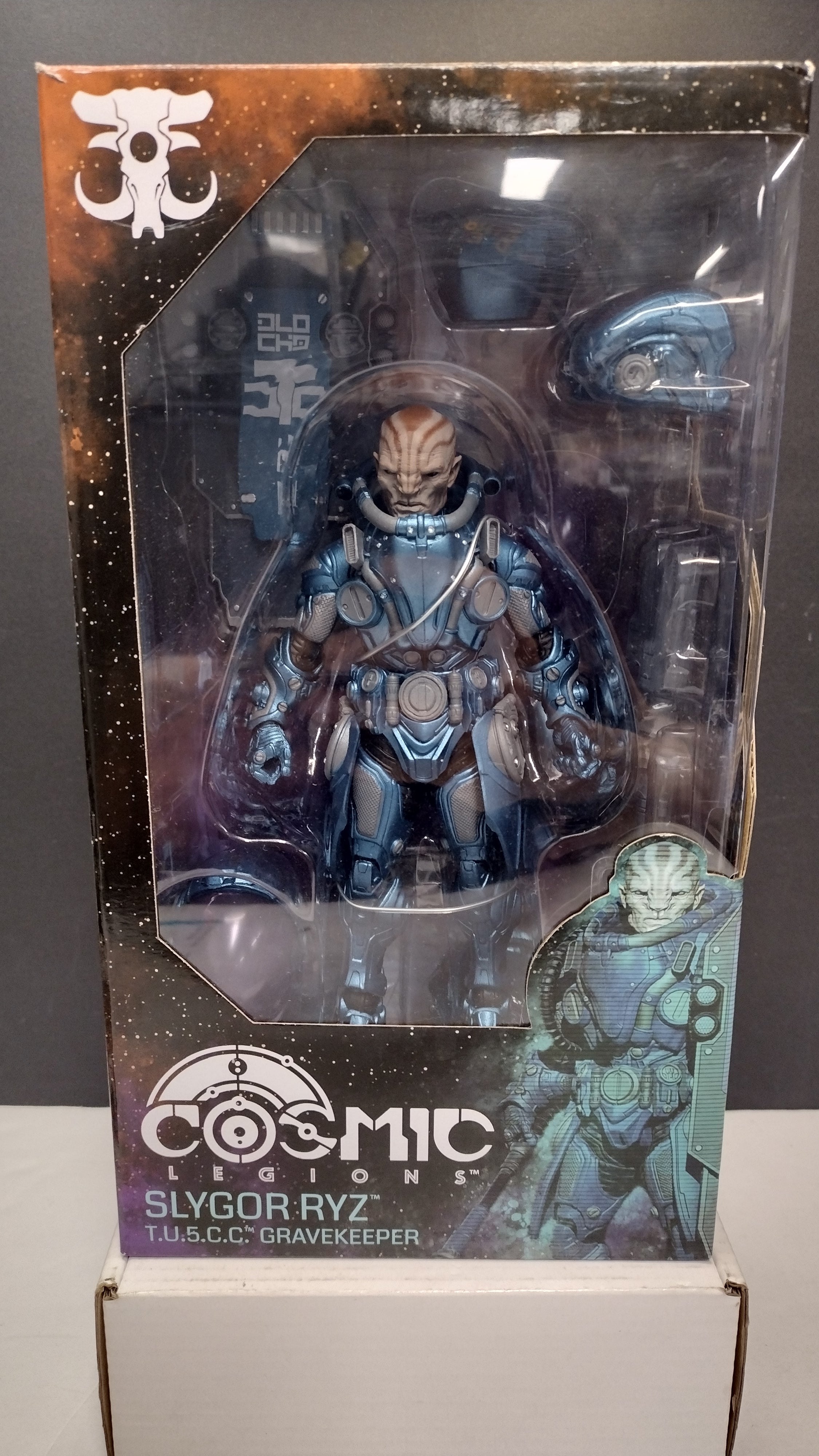 Four Horsemen Cosmic Legions T.U.5.C.C. Gravekeeper Action Figure (Sealed in Box)