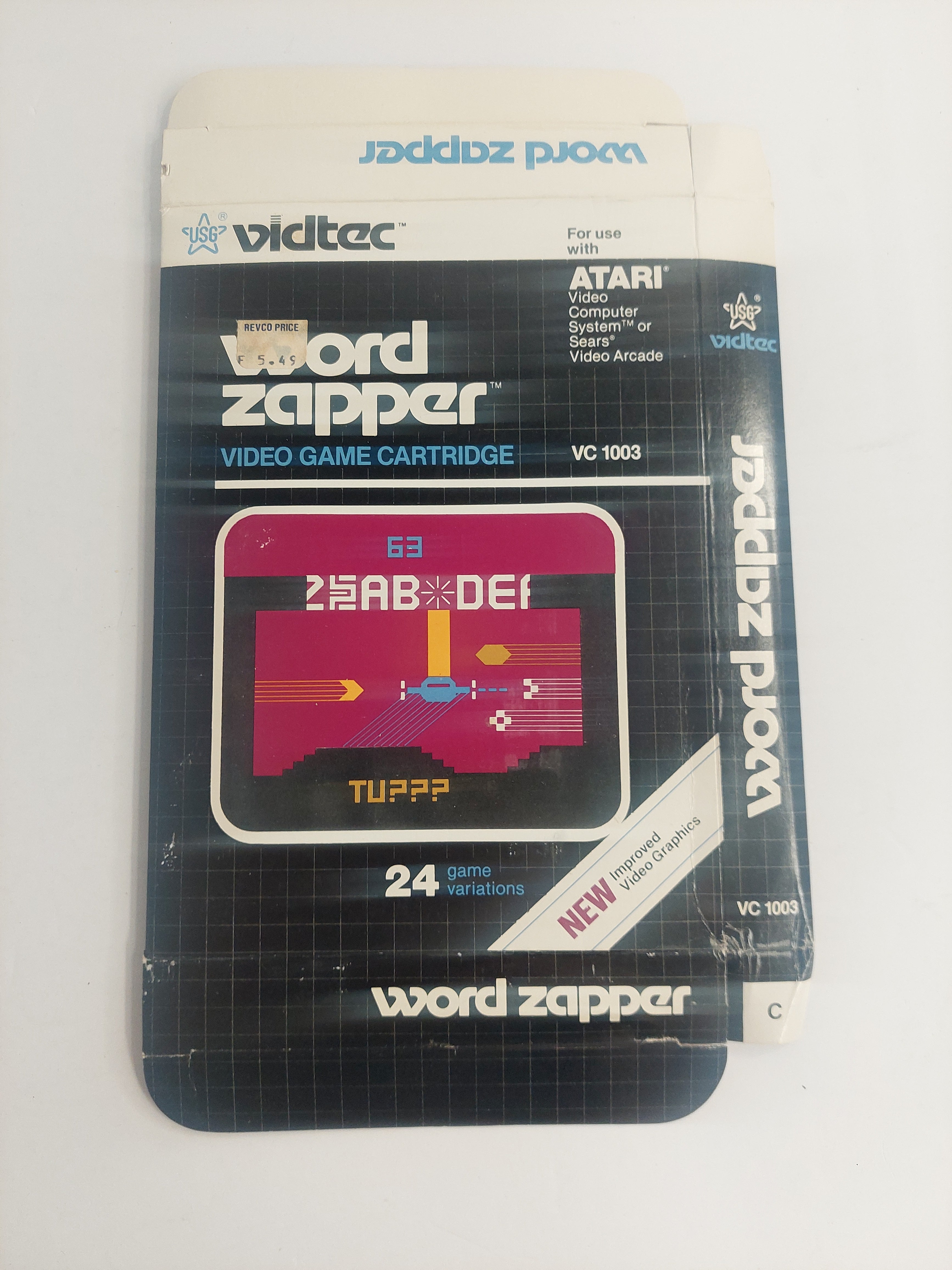 Vintage Atari 2600 Game Boxes ONLY No Games