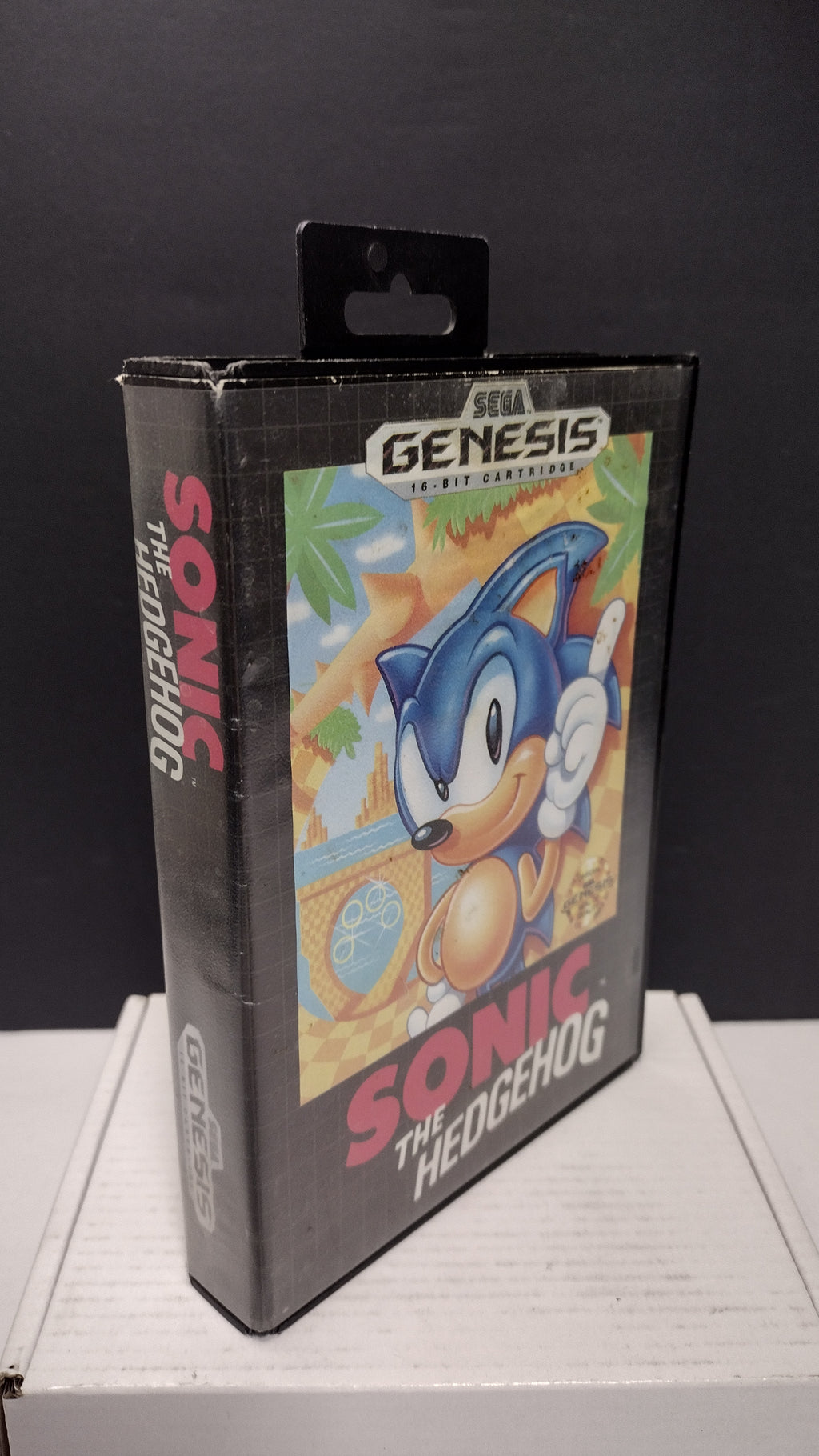 Vintage Sonic the Hedgehog Sega Genesis Box Only (No Game or Manual)