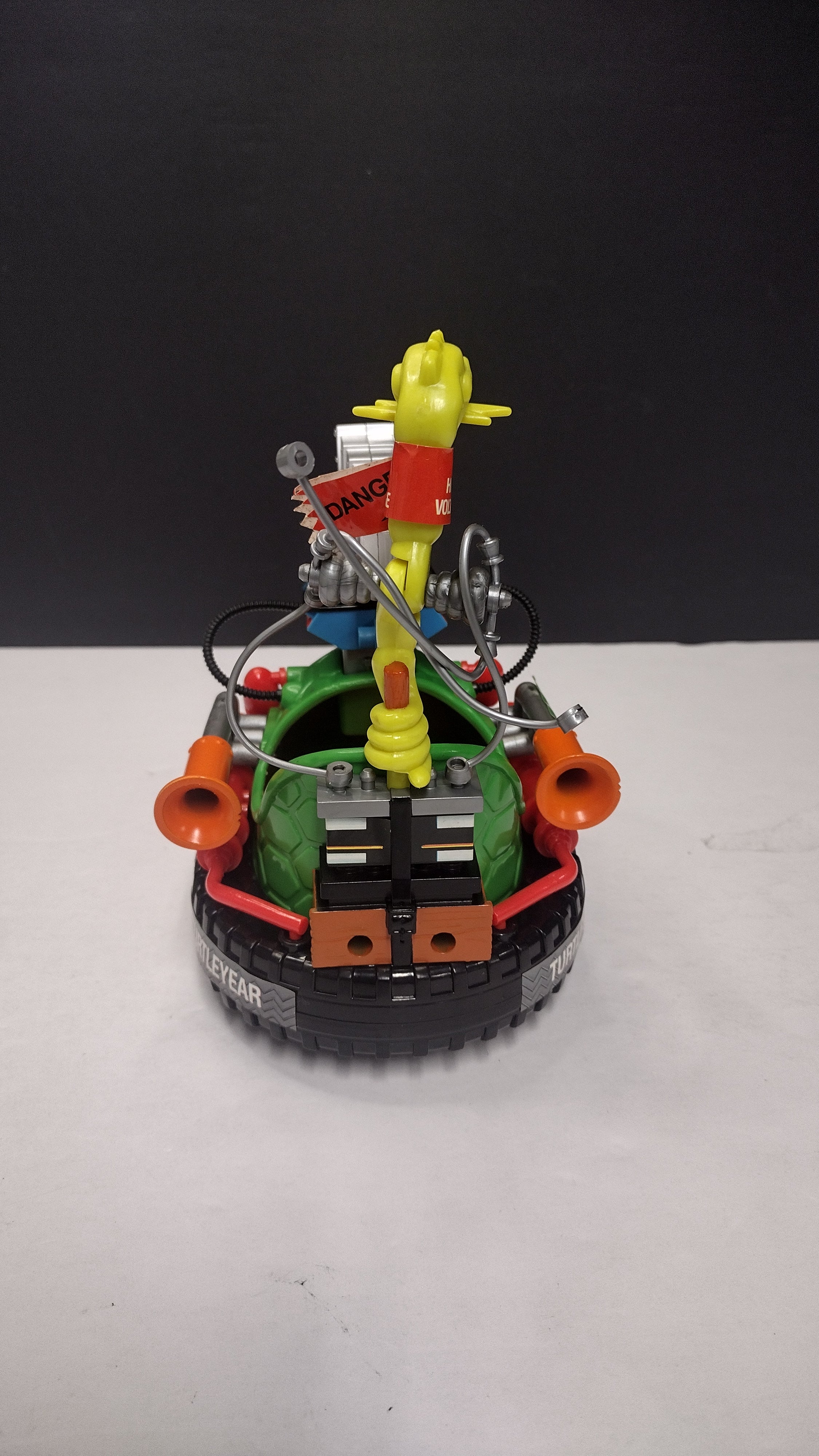 Vintage 1991 TMNT Don’s Krazy Carnival Car – Open Box with Instructions (Playmates)