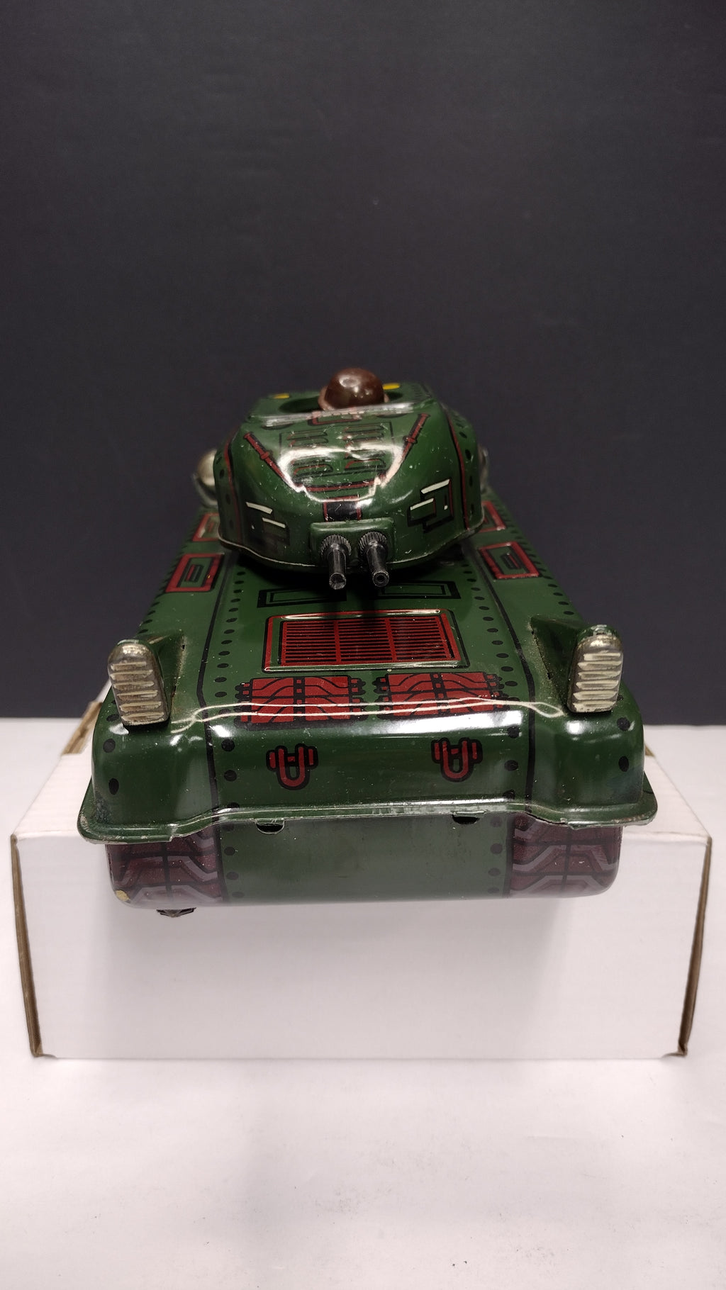 Ultra Rare Cragstan Japan M-35 Military Tank – Vintage 1950s Tin Toy