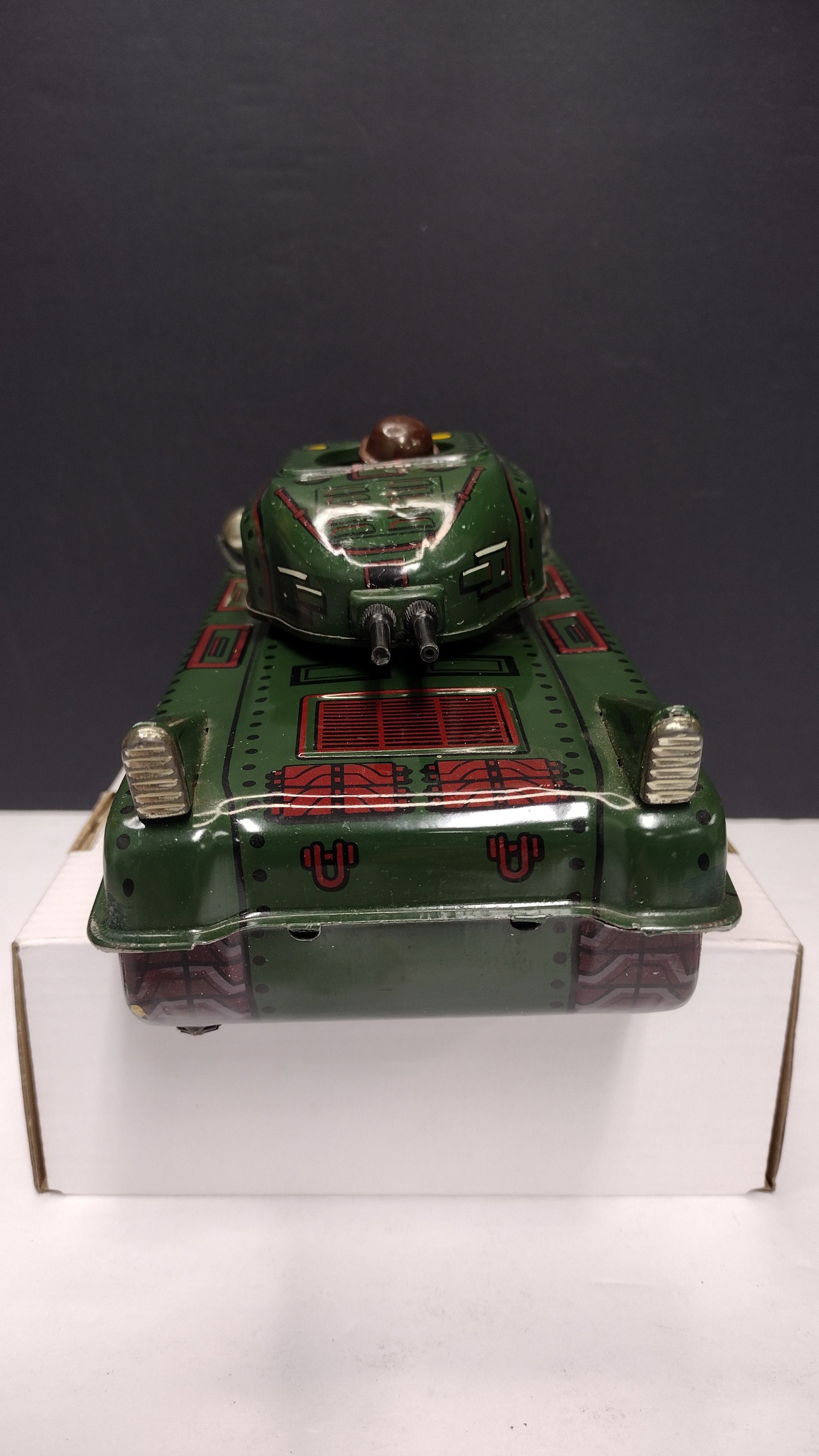 Ultra Rare Cragstan Japan M-35 Military Tank – Vintage 1950s Tin Toy