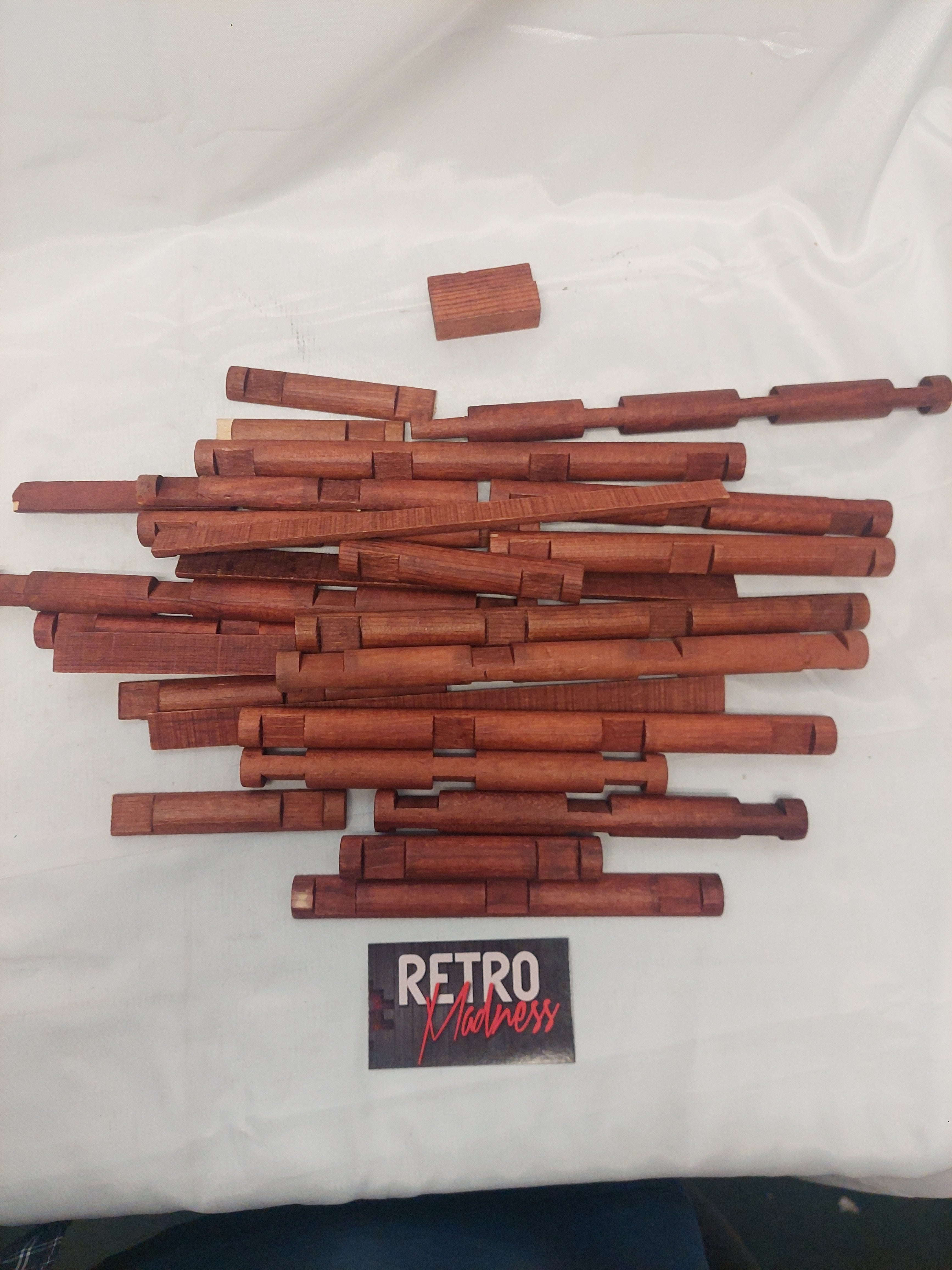 Vintage Original Lincoln Logs No. 892 Playskool