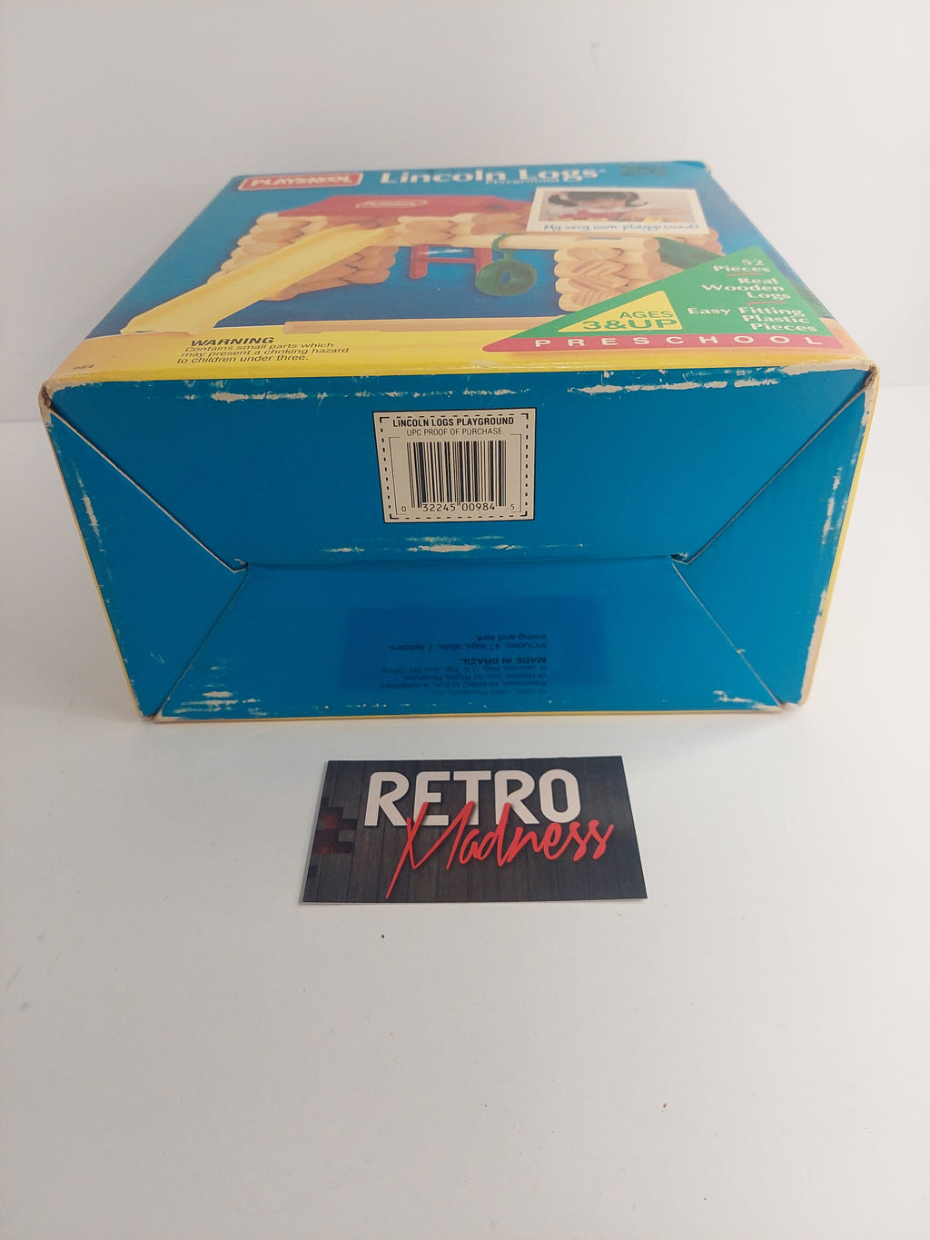 Vintage 1993 Playskool Lincoln Logs Playground