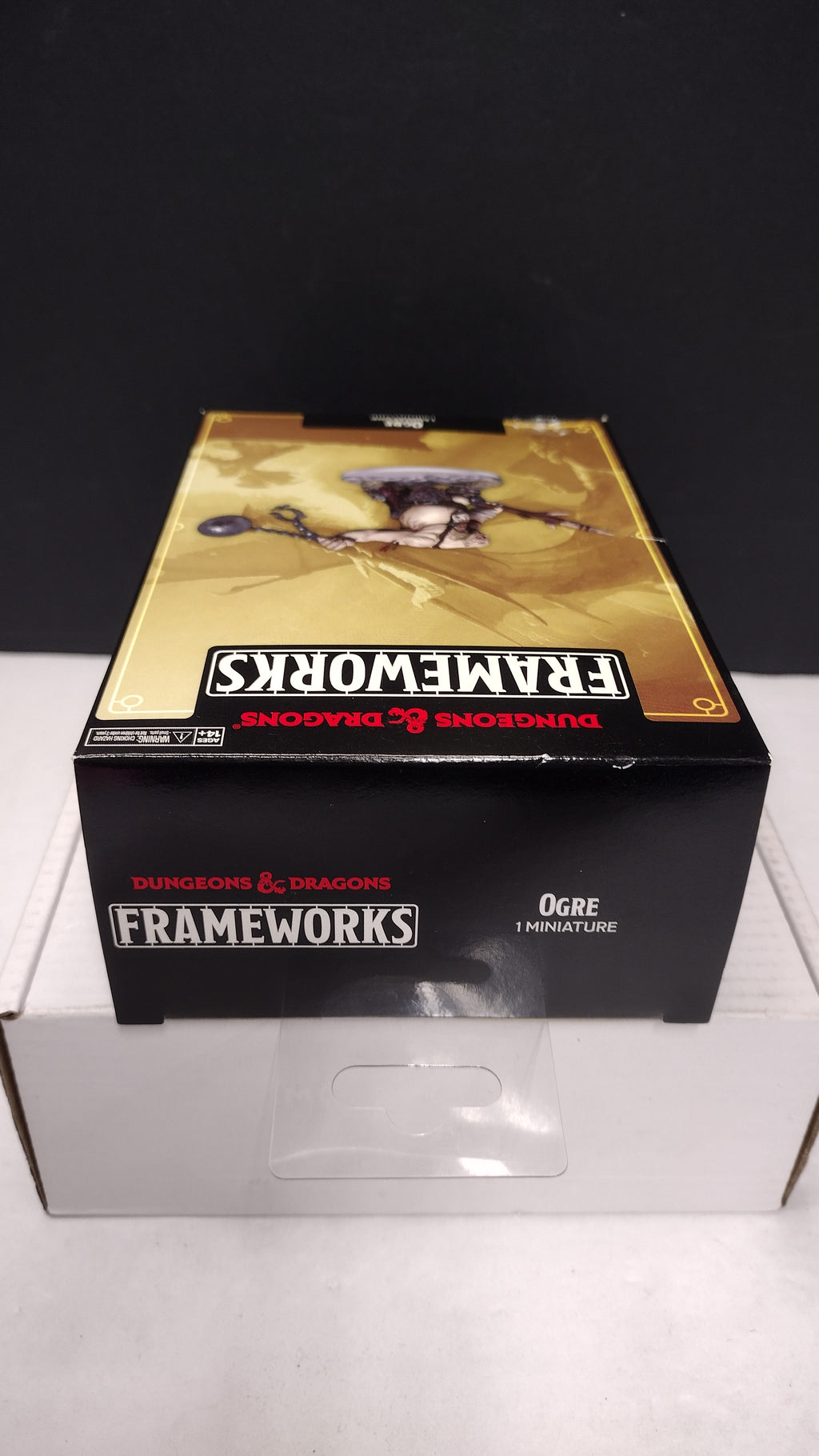 D&D Frameworks Ogre Unpainted Model Kit WizKids Sealed in Box