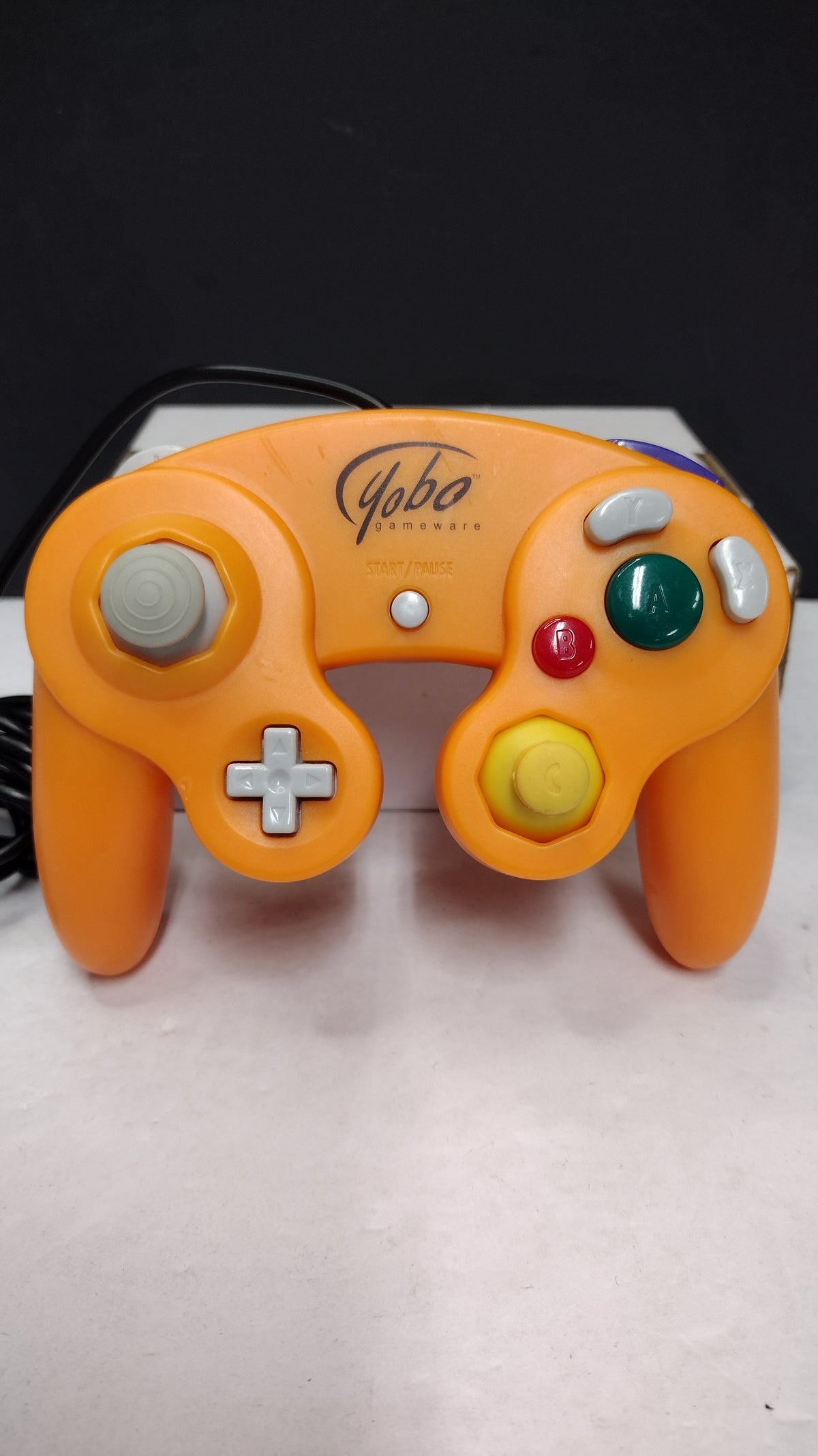 Nintendo GameCube Wired Controller Orange Yobo Gameware Tested