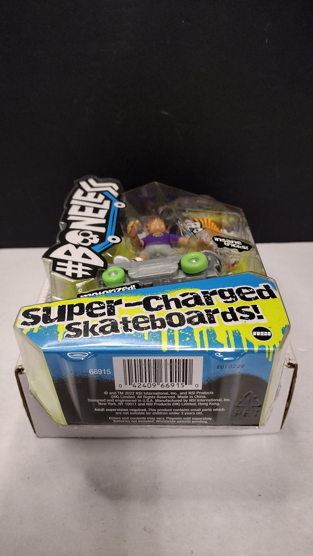 Boneless Motorized Super Charged Skateboard Luca Skater Figure (Series 1 - 2022 Release - Brand New & Factory Sealed)