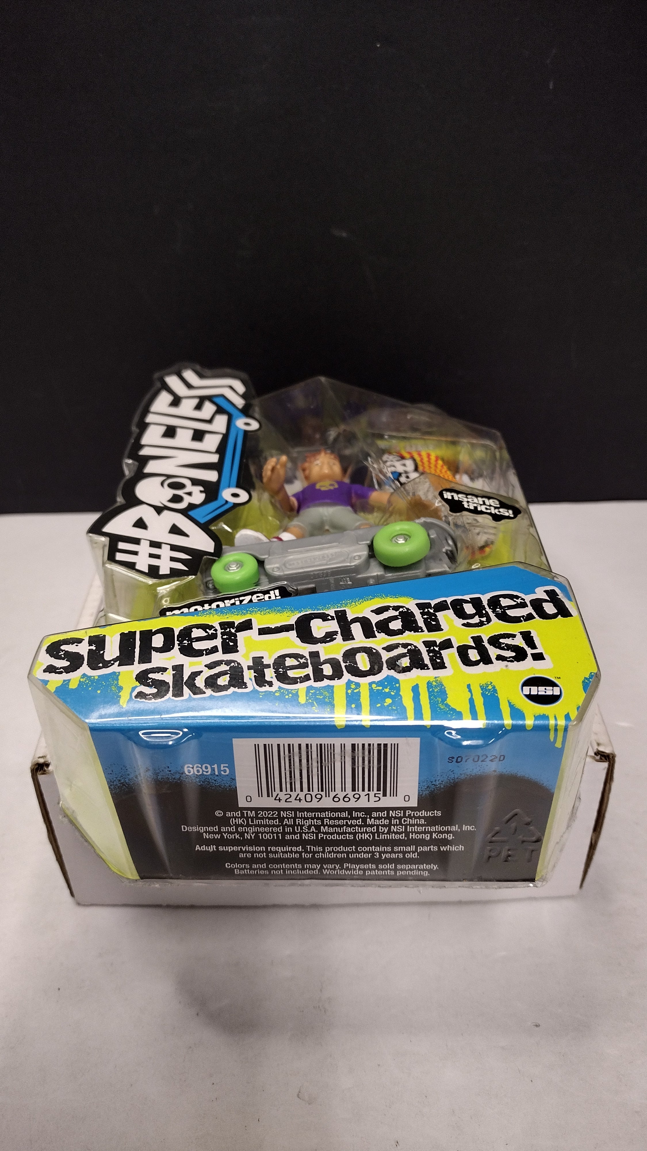 Boneless Motorized Super Charged Skateboard Luca Skater Figure (Series 1 - 2022 Release - Brand New & Factory Sealed)