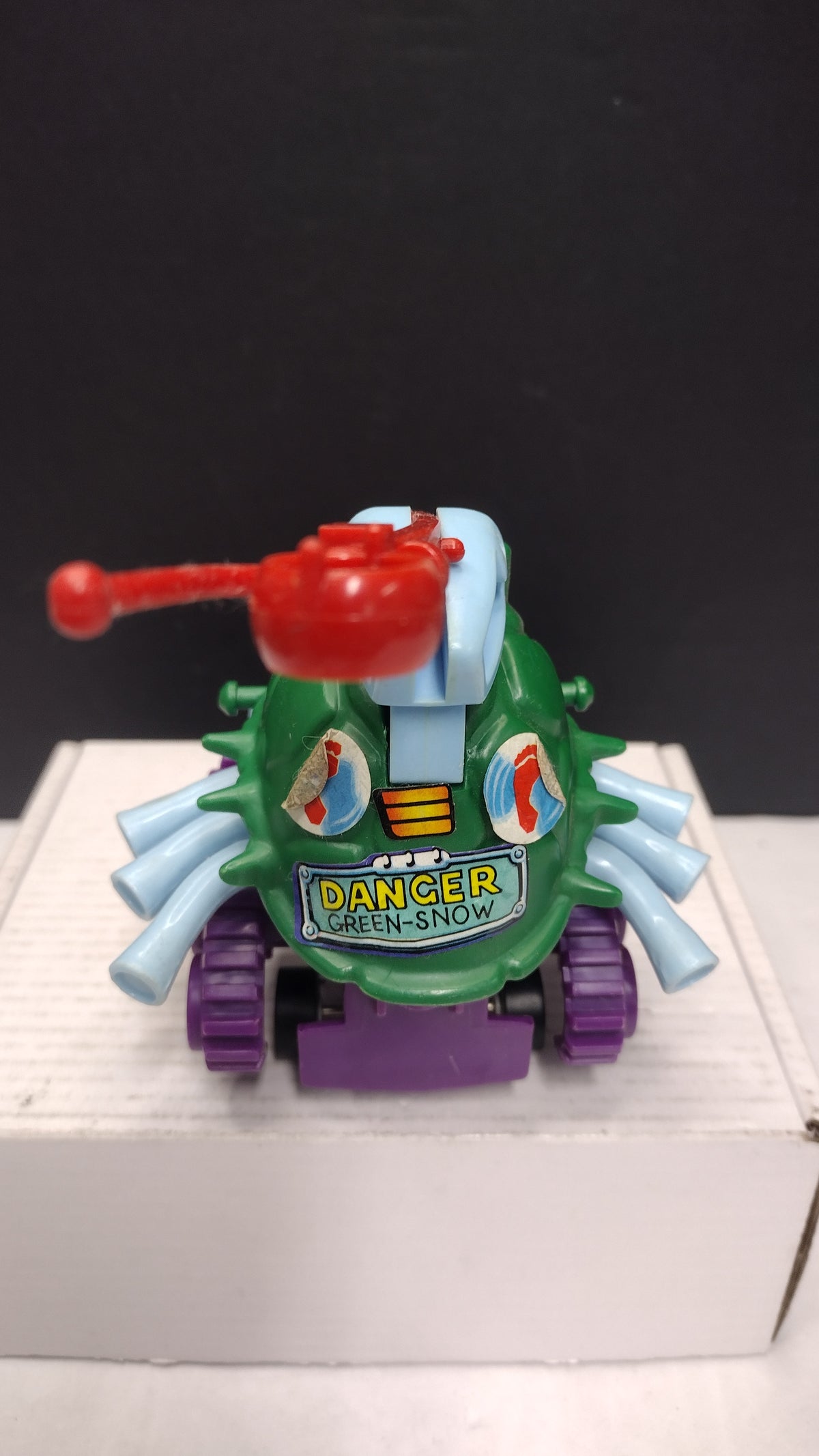 1990 TMNT Wacky Action Sludgemobile Vehicle- Incomplete for Parts or Repair