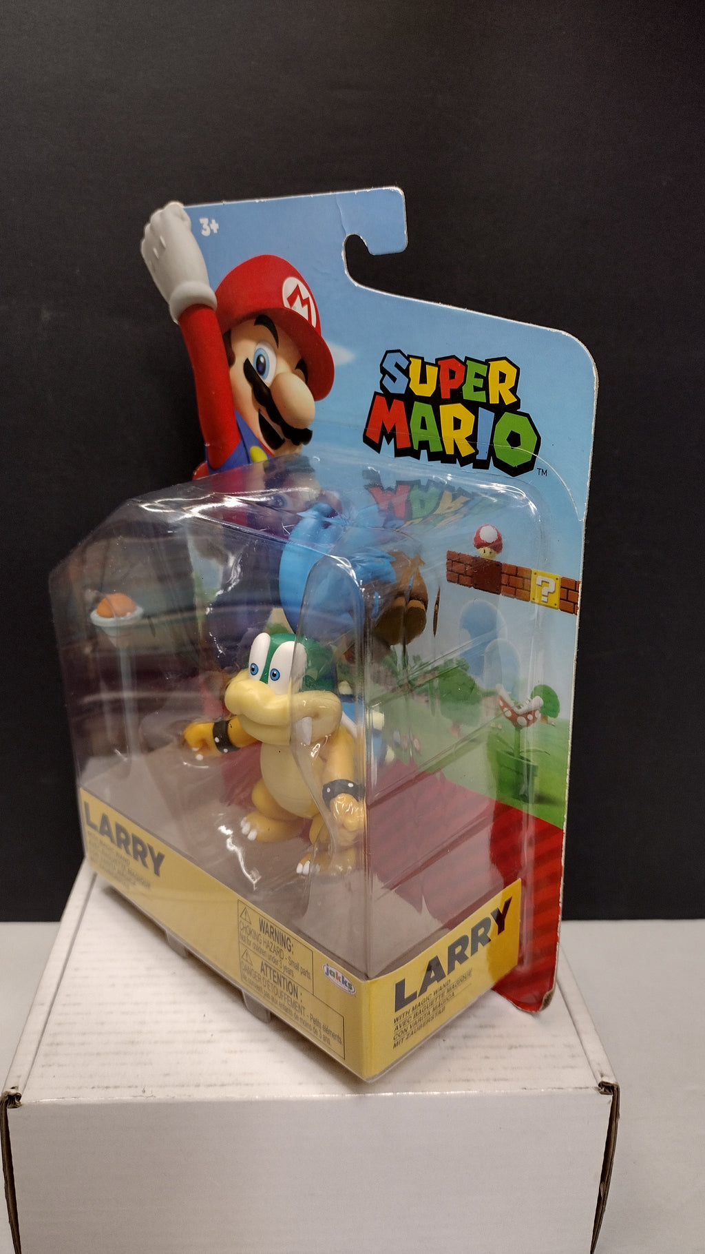 JAKKS Pacific World of Nintendo 4" Larry Koopa Action Figure with Wand
