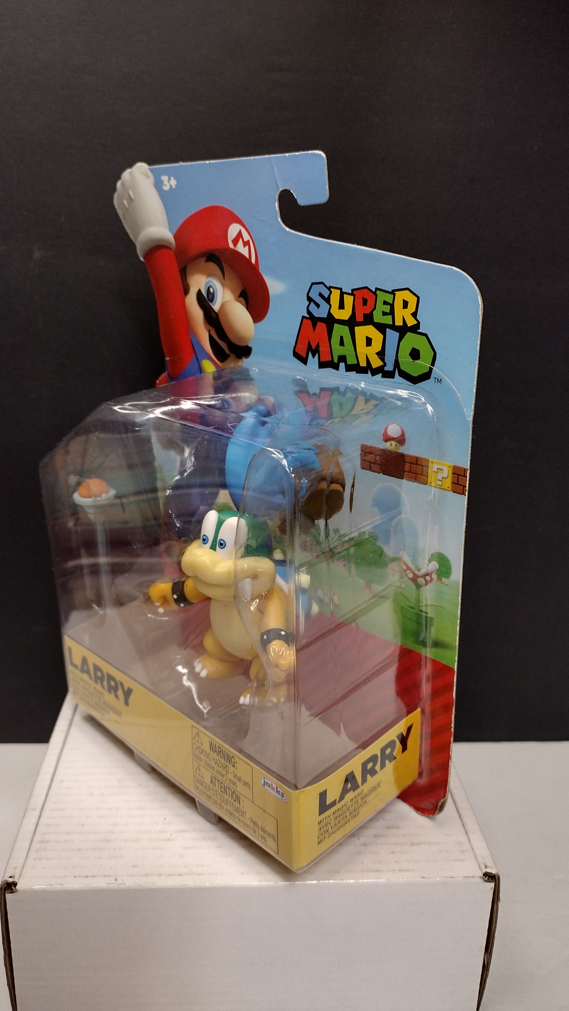 JAKKS Pacific World of Nintendo 4" Larry Koopa Action Figure with Wand