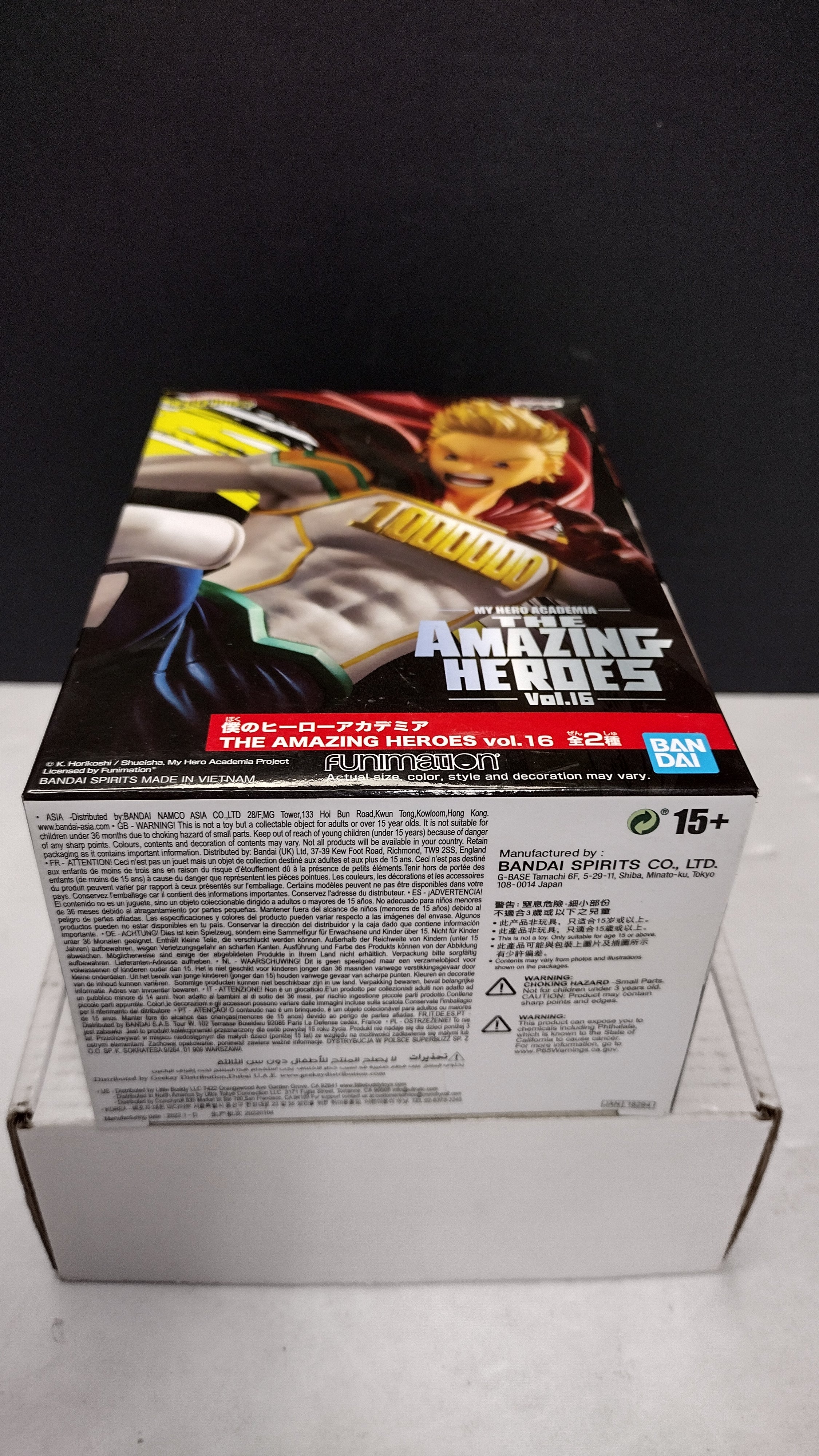 My Hero Academia The Amazing Heroes Vol. 16 Mirio Togata (Lemillion) Statue Figure (Banpresto / Bandai Spirits - Brand New Sealed)