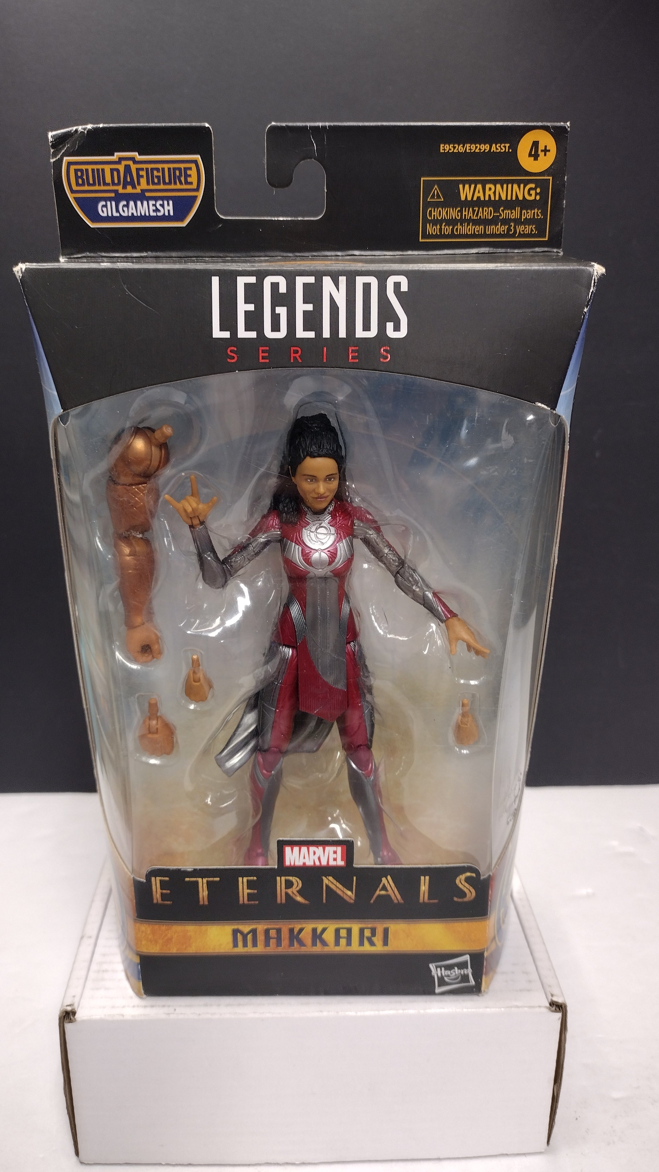 Marvel Legends Series MCU Makkari 6-Inch Action Figure (Hasbro Eternals Gilgamesh BAF Wave - Brand New Sealed)