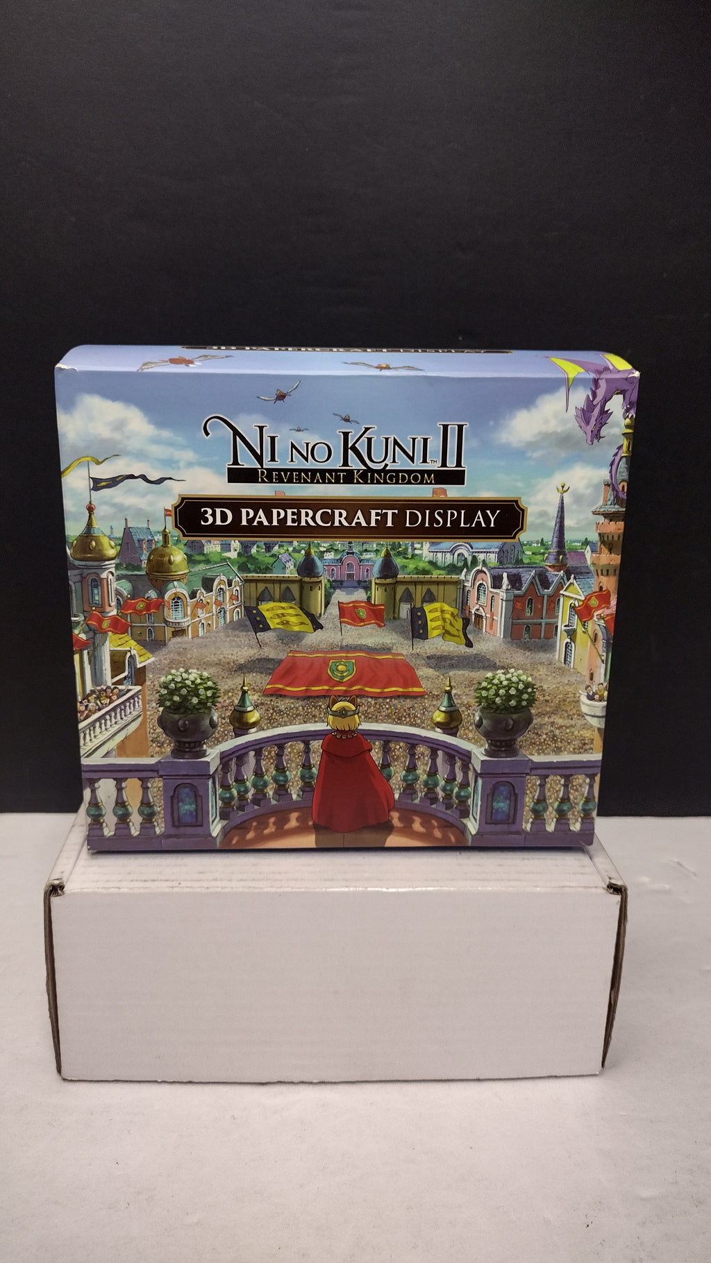 Ni No Kuni II: Revenant Kingdom 3D Papercraft Display Set (Bandai Namco / Level-5 - New Unused in Box / Complete)