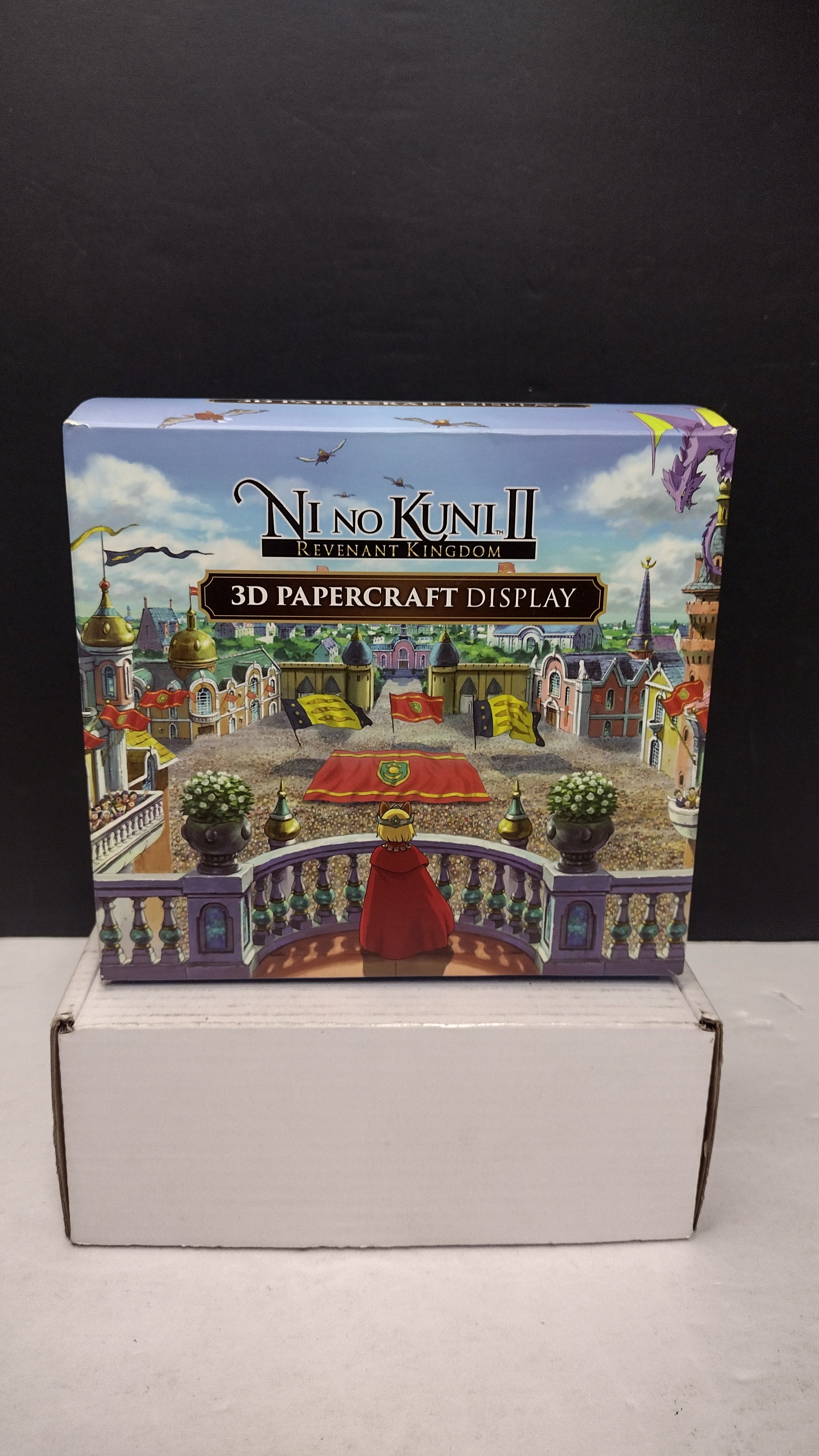 Ni No Kuni II: Revenant Kingdom 3D Papercraft Display Set (Bandai Namco / Level-5 - New Unused in Box / Complete)