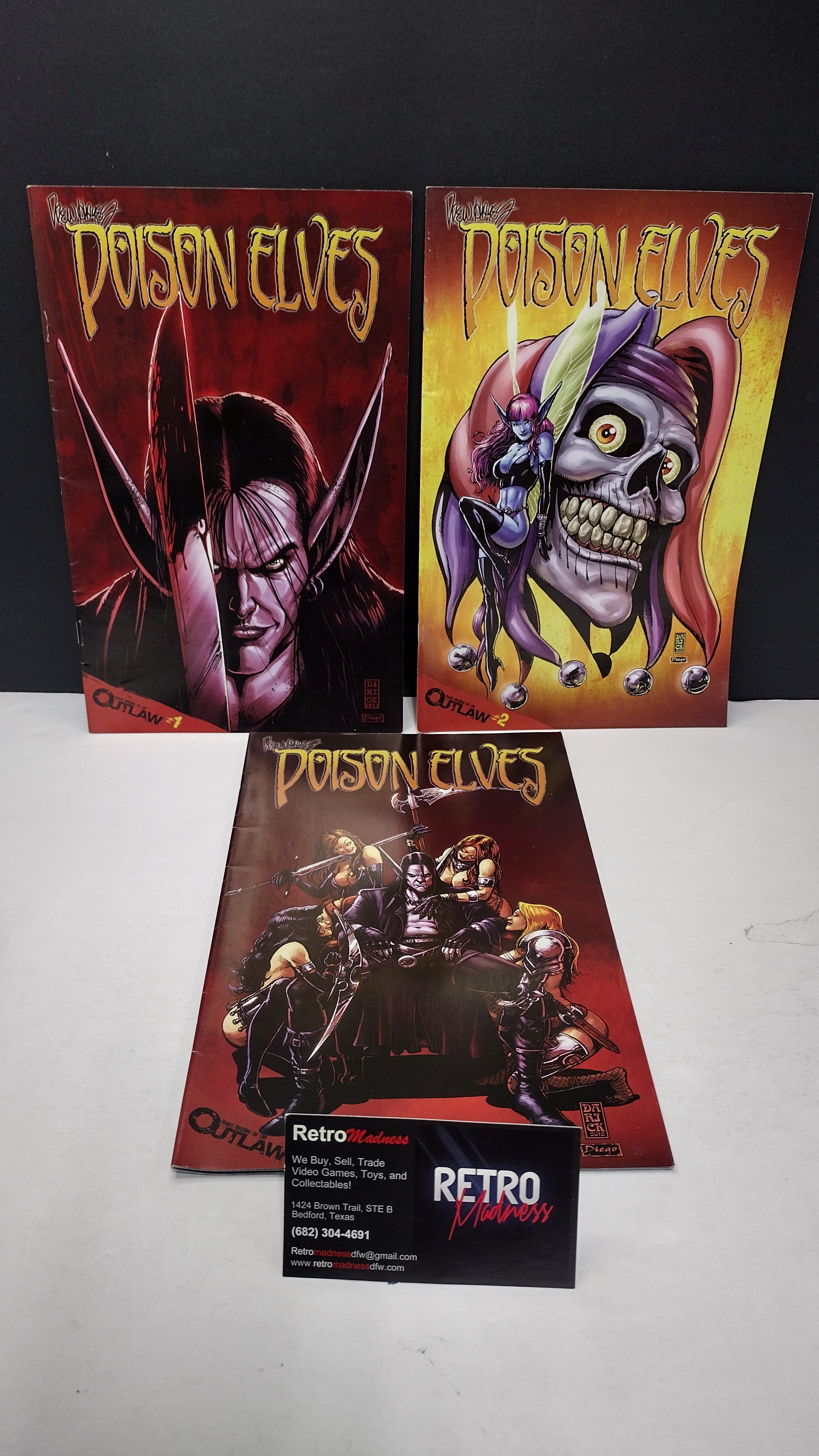 (MATURE) Comics Modern Era Lot – 3 Book Set - Lot M (Brand New / Unread)