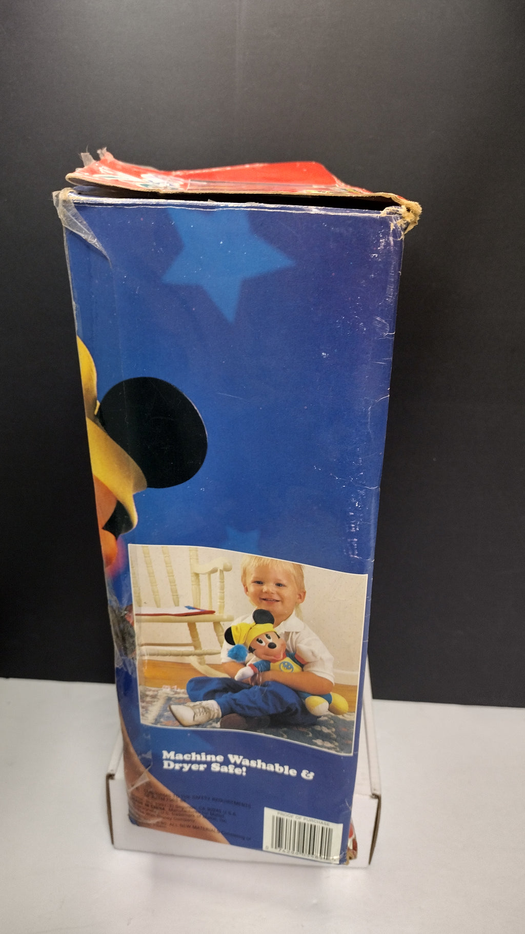 Vintage Mattel Disney Mickey Mouse Hug & Glow Light Up Plush Boxed