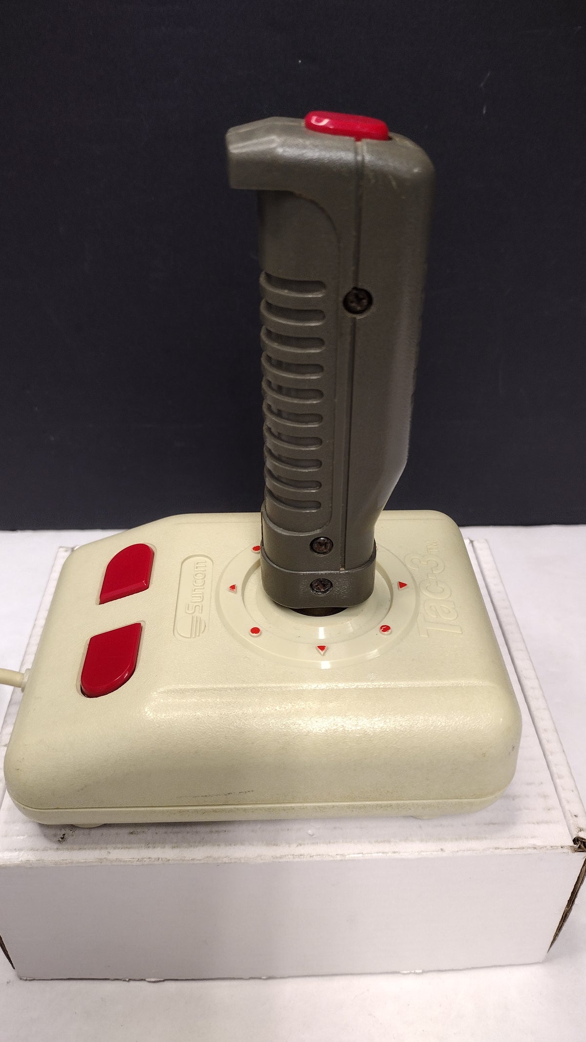 Suncom Tac-3 Joystick Controller Commodore 64 Amiga Atari Untested