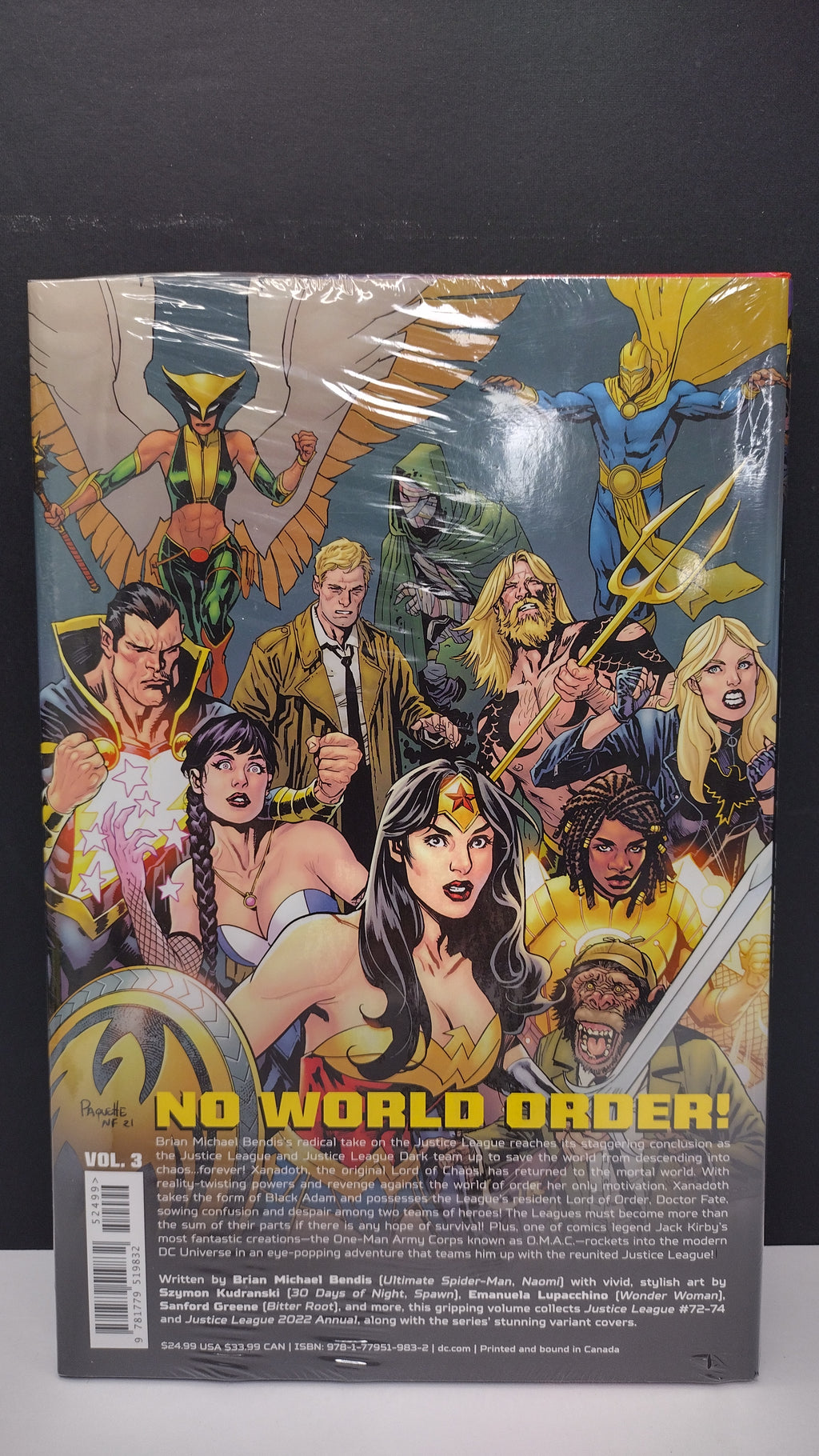 Justice League Vol. 3: Leagues of Chaos by Brian Michael Bendis – Hardcover