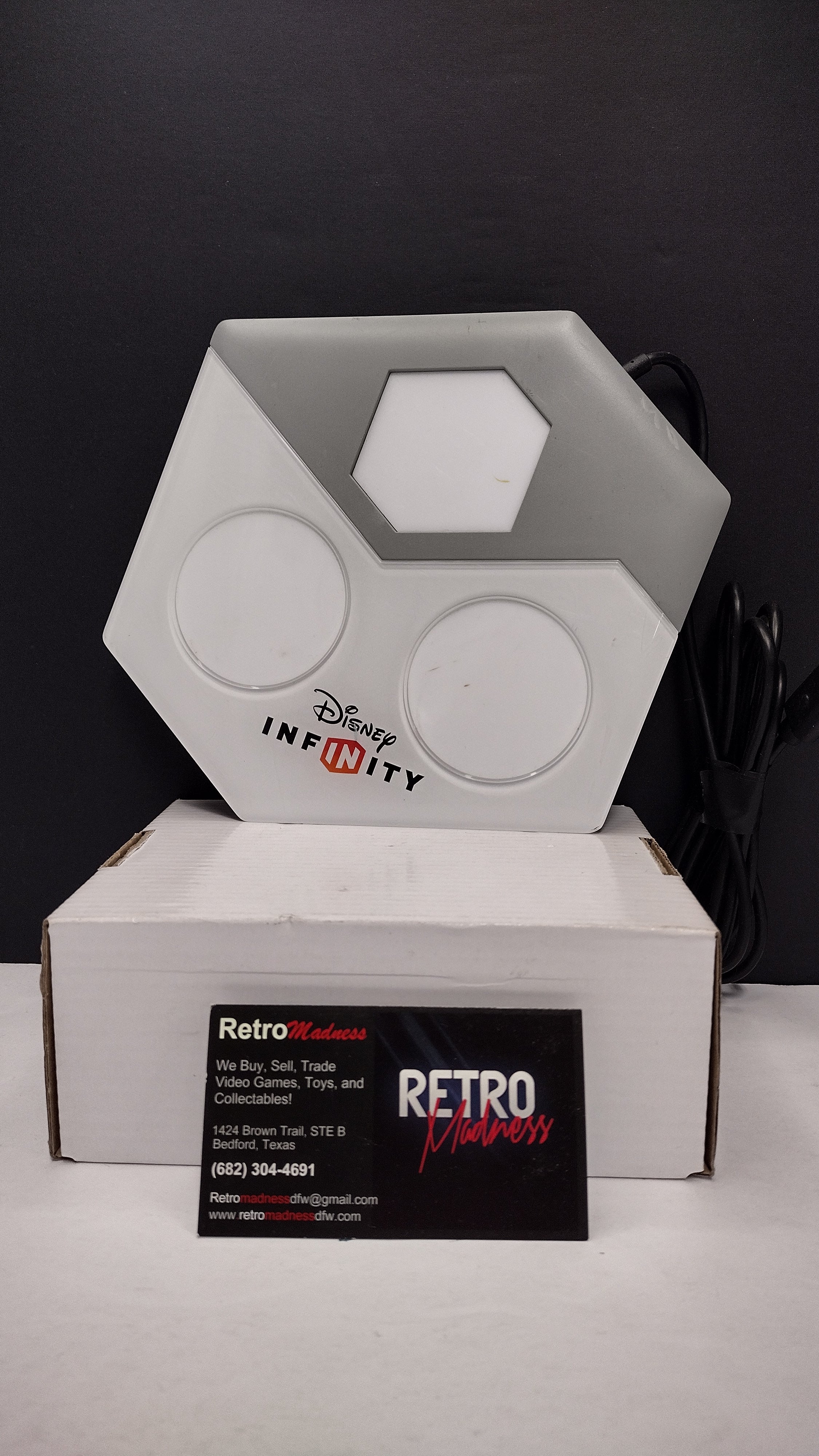 Vintage Disney Infinity Universal USB Hardware Portal Base (Sony PlayStation / Nintendo Wii & Wii U)