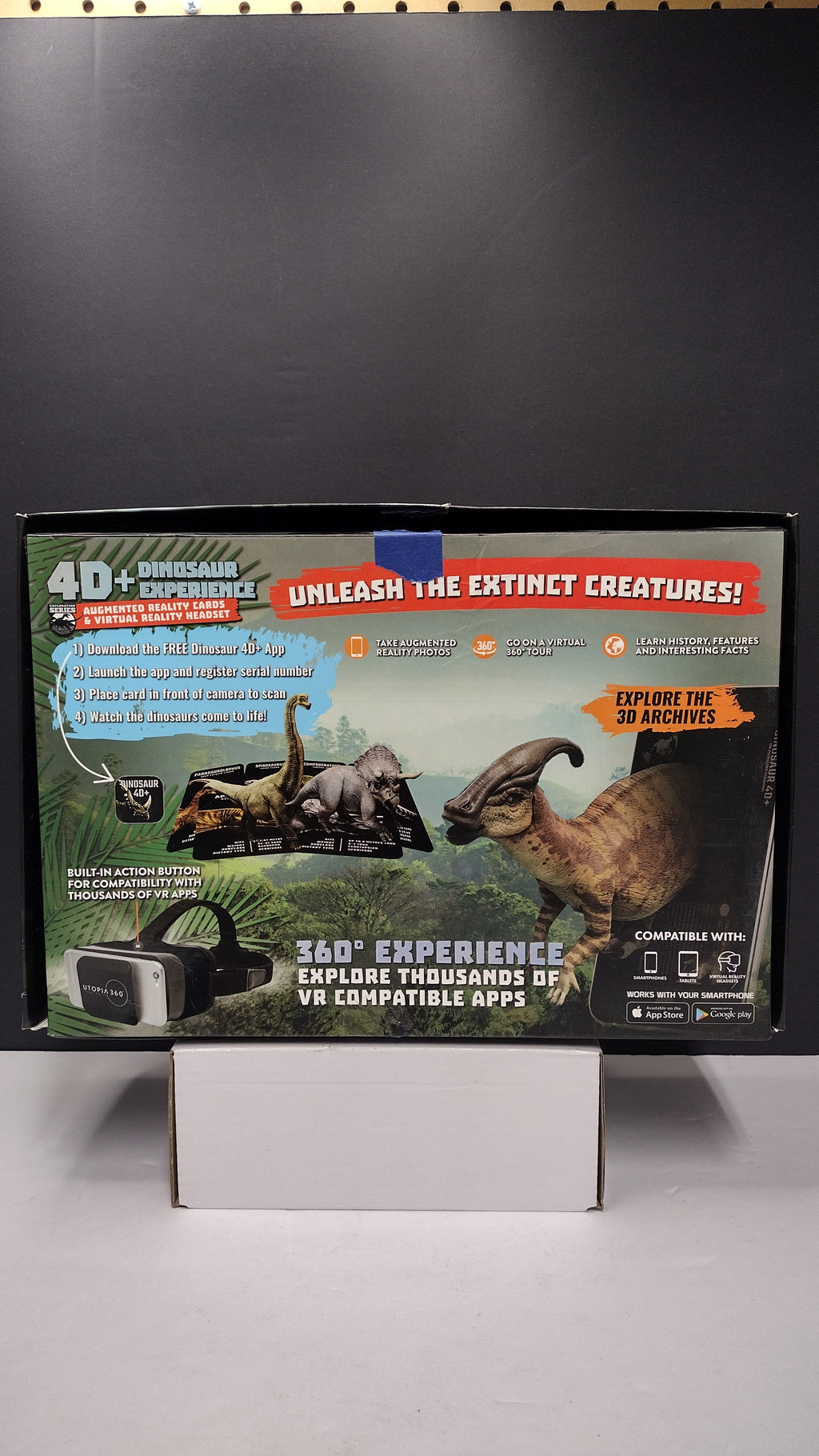 4D+ Dinosaur Experience VR Headset – STEM-Based Education Series (Tested)