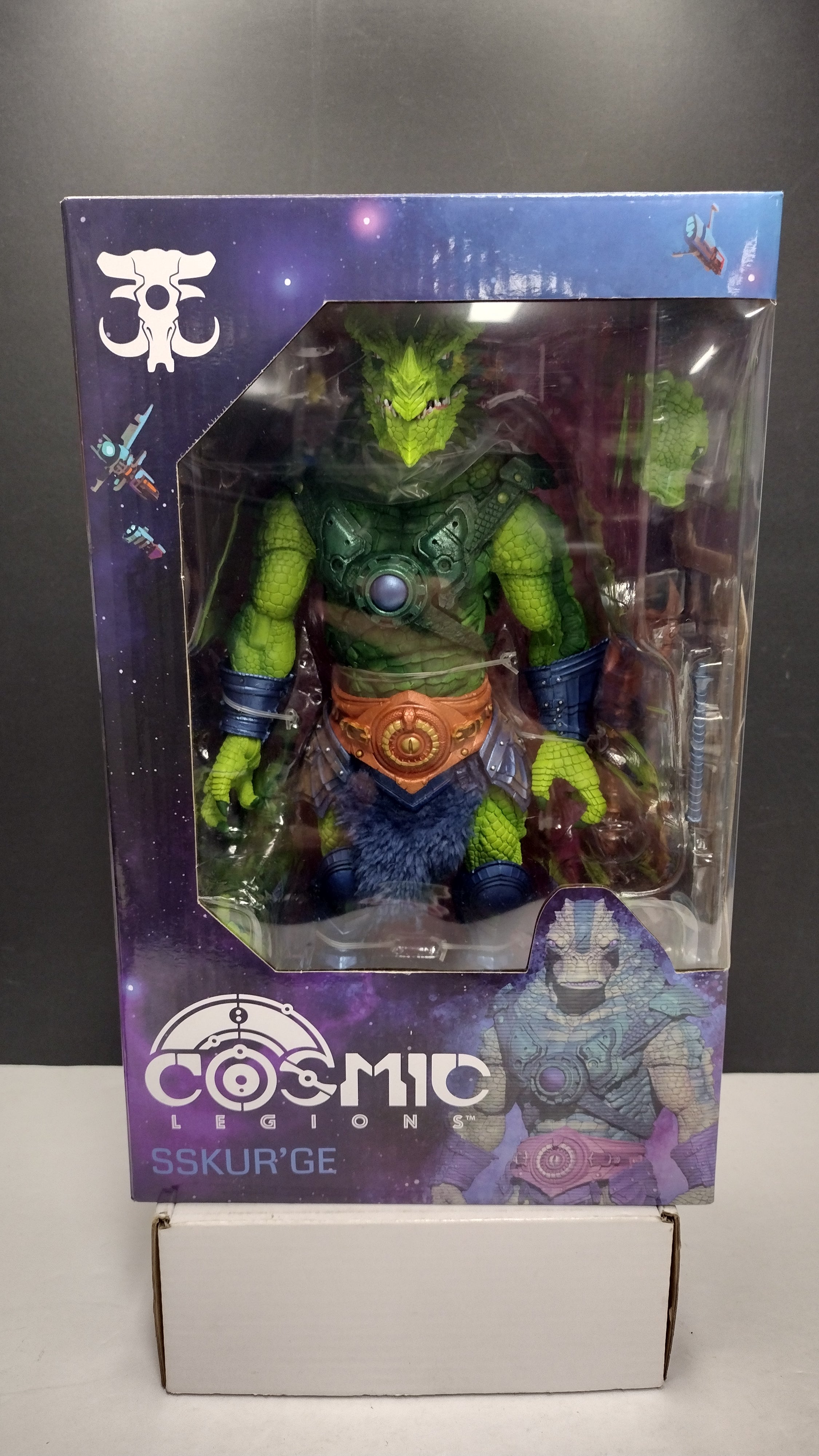 Four Horsemen Cosmic Legions SSKUR'GE Action Figure (Sealed in Box)