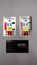 Vintage Original G1 Transformers Bombshell Sticker Sheets Lot