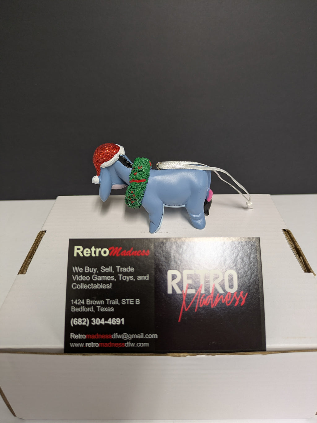 Disney Hallmark Winnie the Pooh Eeyore Christmas Ornament