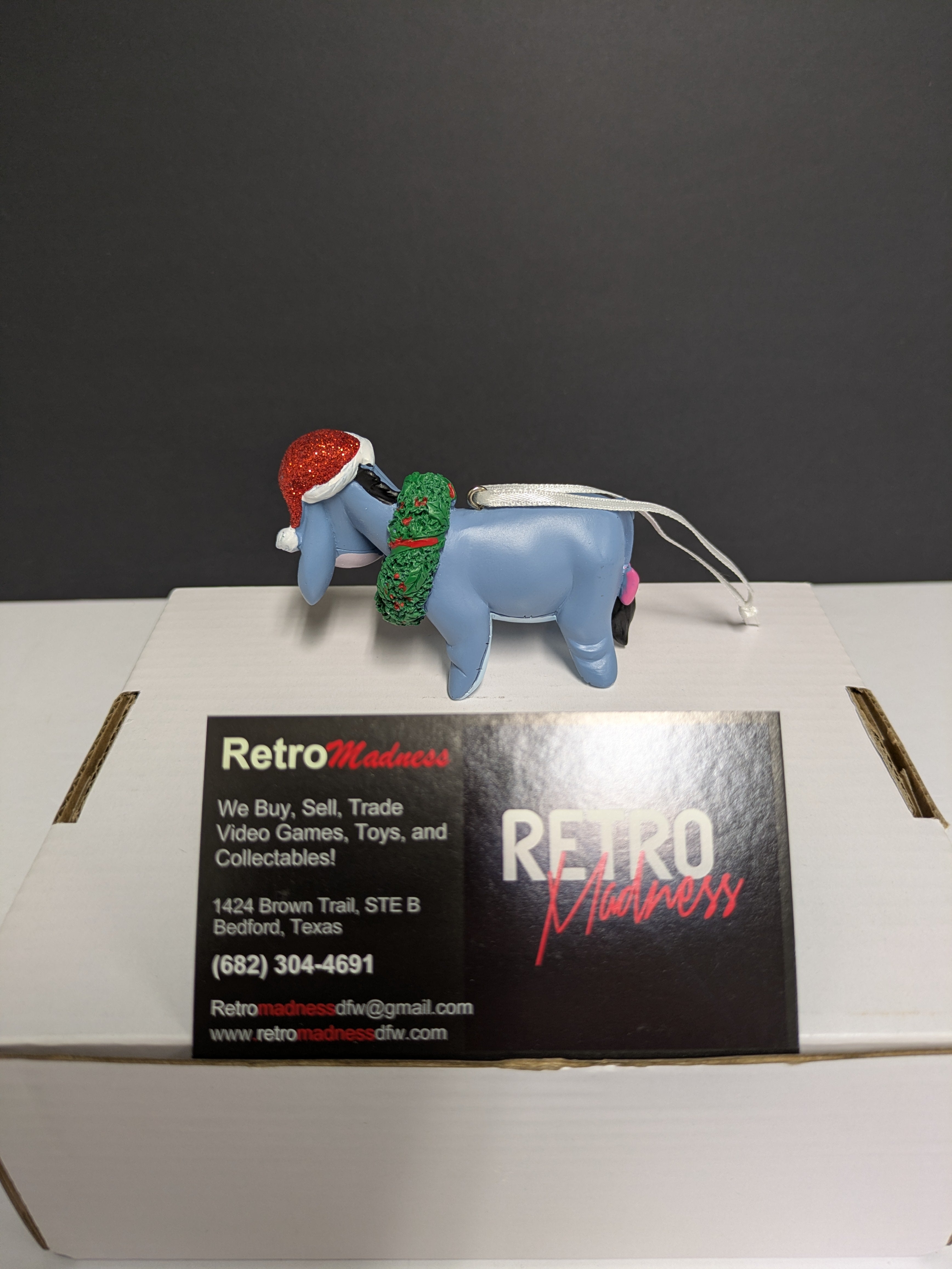 Disney Hallmark Winnie the Pooh Eeyore Christmas Ornament