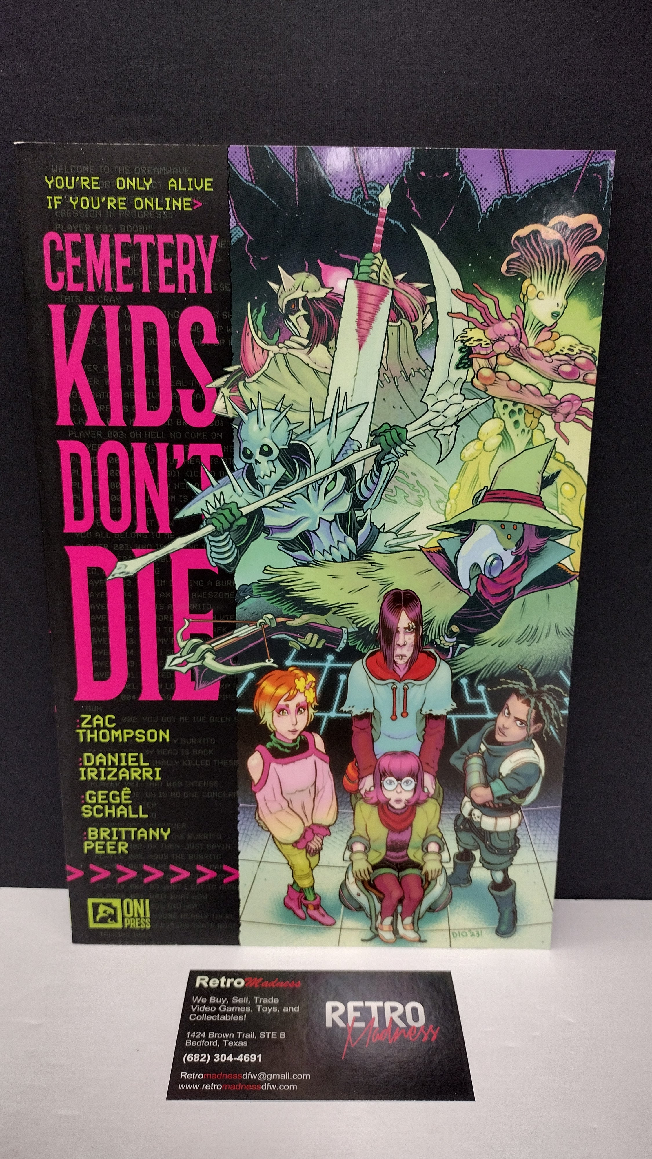 (MATURE) Cemetery Kids Don't Die Vol. 1 by Zac Thompson – New Paperback