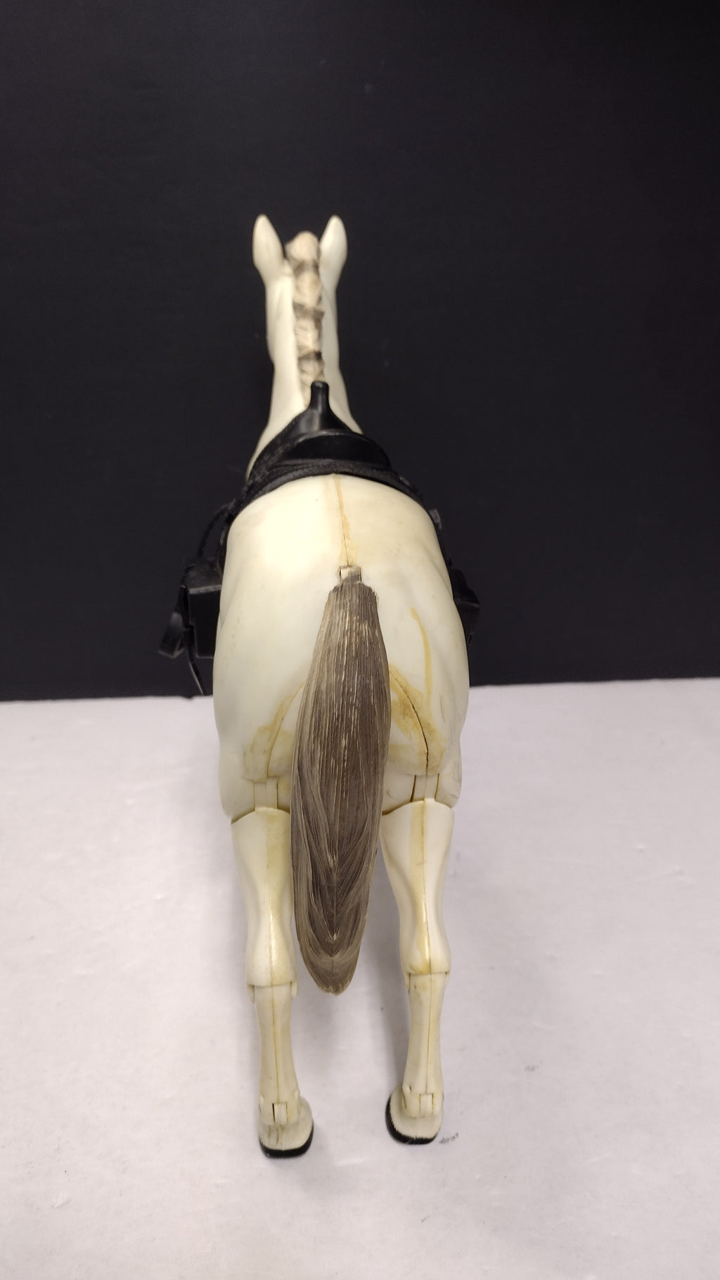 Vintage 1973 Gabriel Toys Lone Ranger SILVER HORSE Action Figure with Saddle