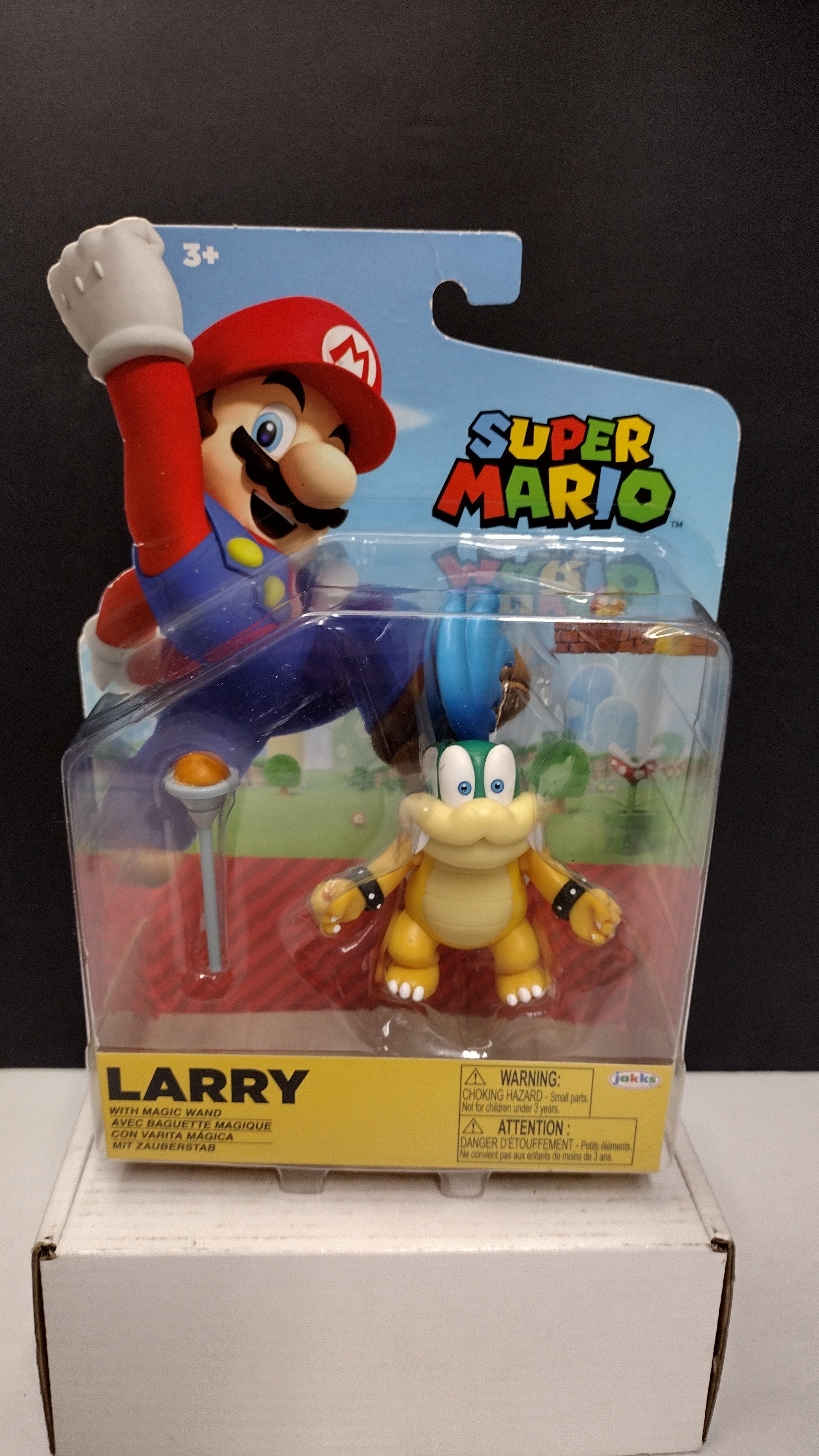 JAKKS Pacific World of Nintendo 4" Larry Koopa Action Figure with Wand