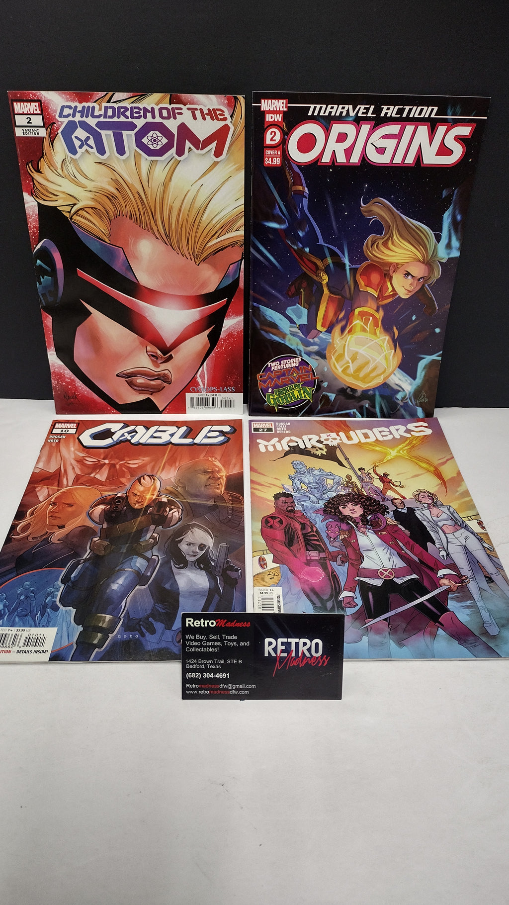 Marvel Comics Modern Era Lot – 4 Book Set - Lot H2 (Brand New / Unread)
