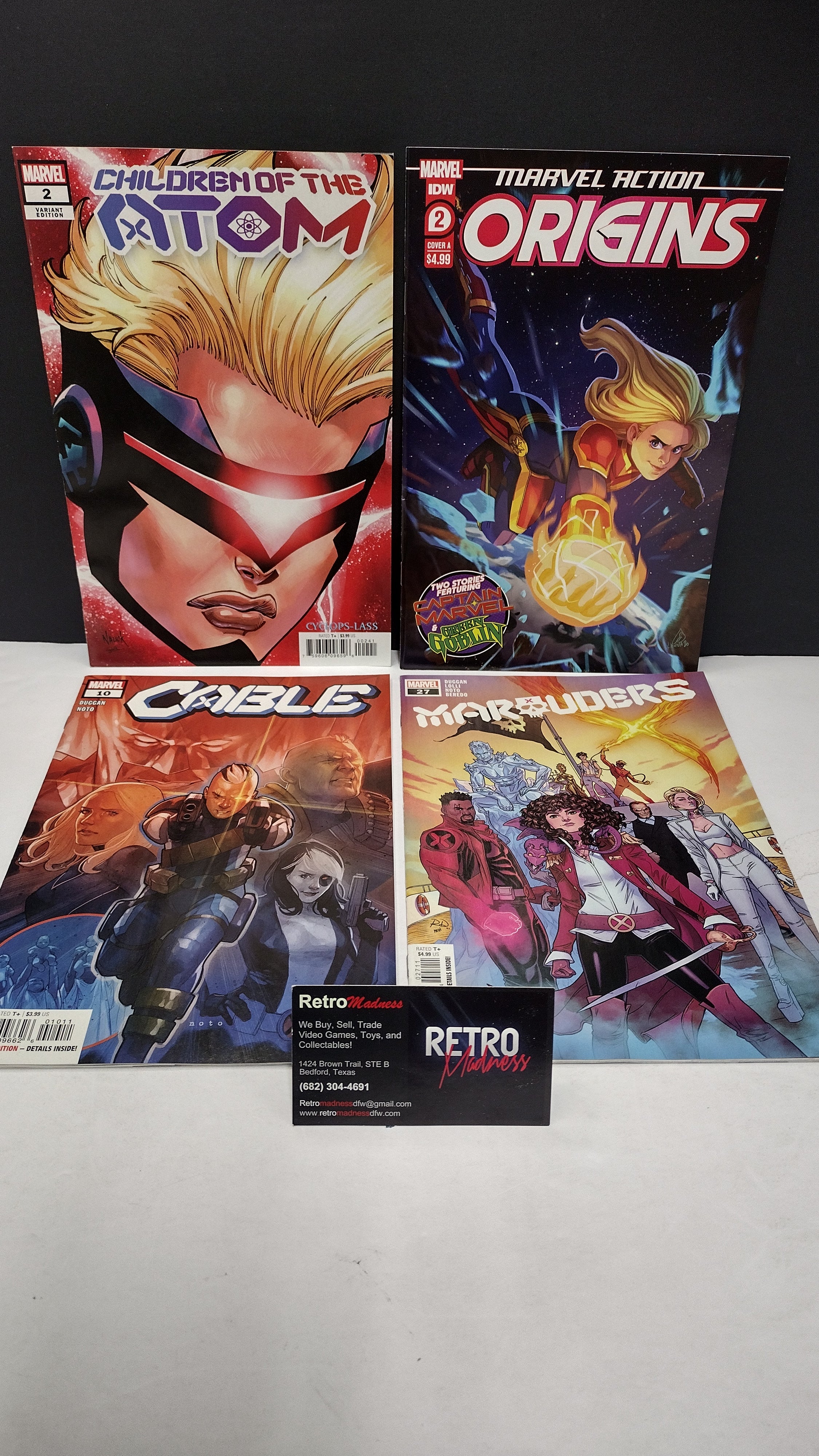 Marvel Comics Modern Era Lot – 4 Book Set - Lot H2 (Brand New / Unread)