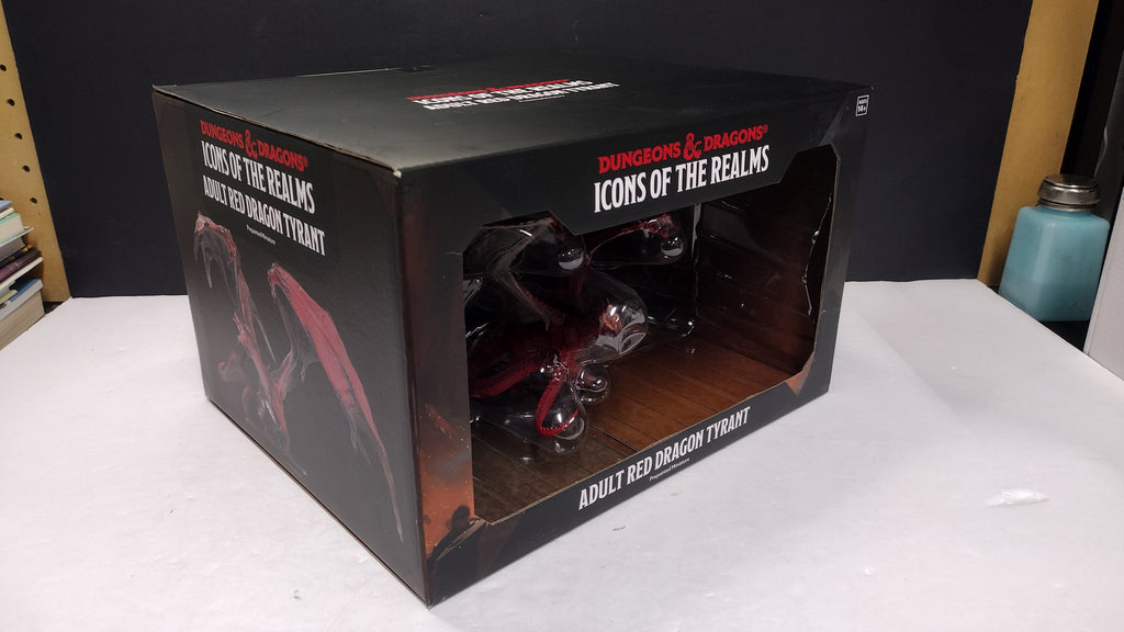 D&D Icons of the Realms Adult Red Dragon Tyrant Figure WizKids Sealed