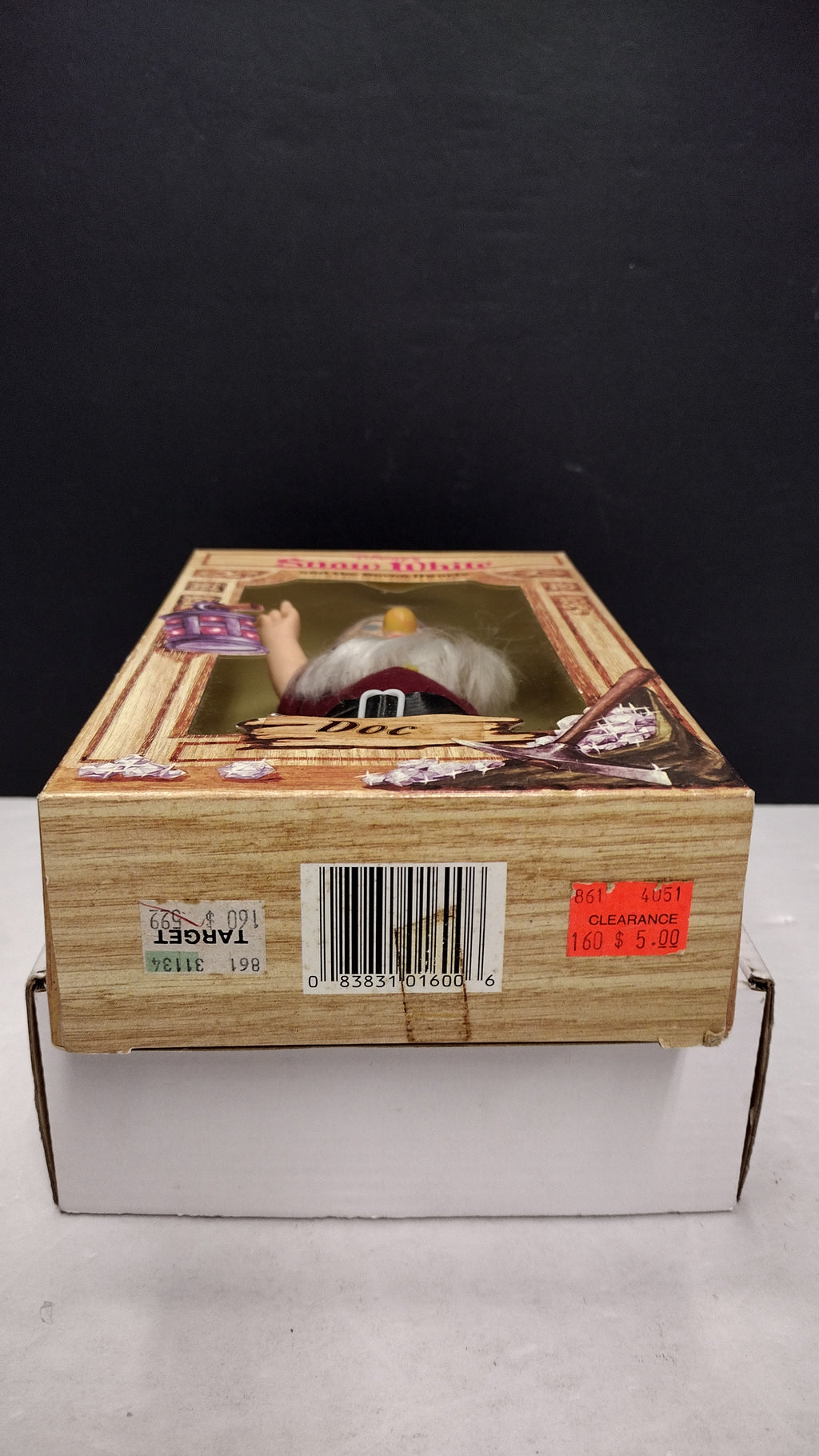 Rare Vintage Bikin Disney Snow White & the Seven Dwarfs "Doc" 6.5-Inch Figure (New in Box / Open Box)