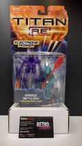Vintage Titan A.E. (2000) Inferno Battle Drej 5-Inch Electronic Action Figure NIB